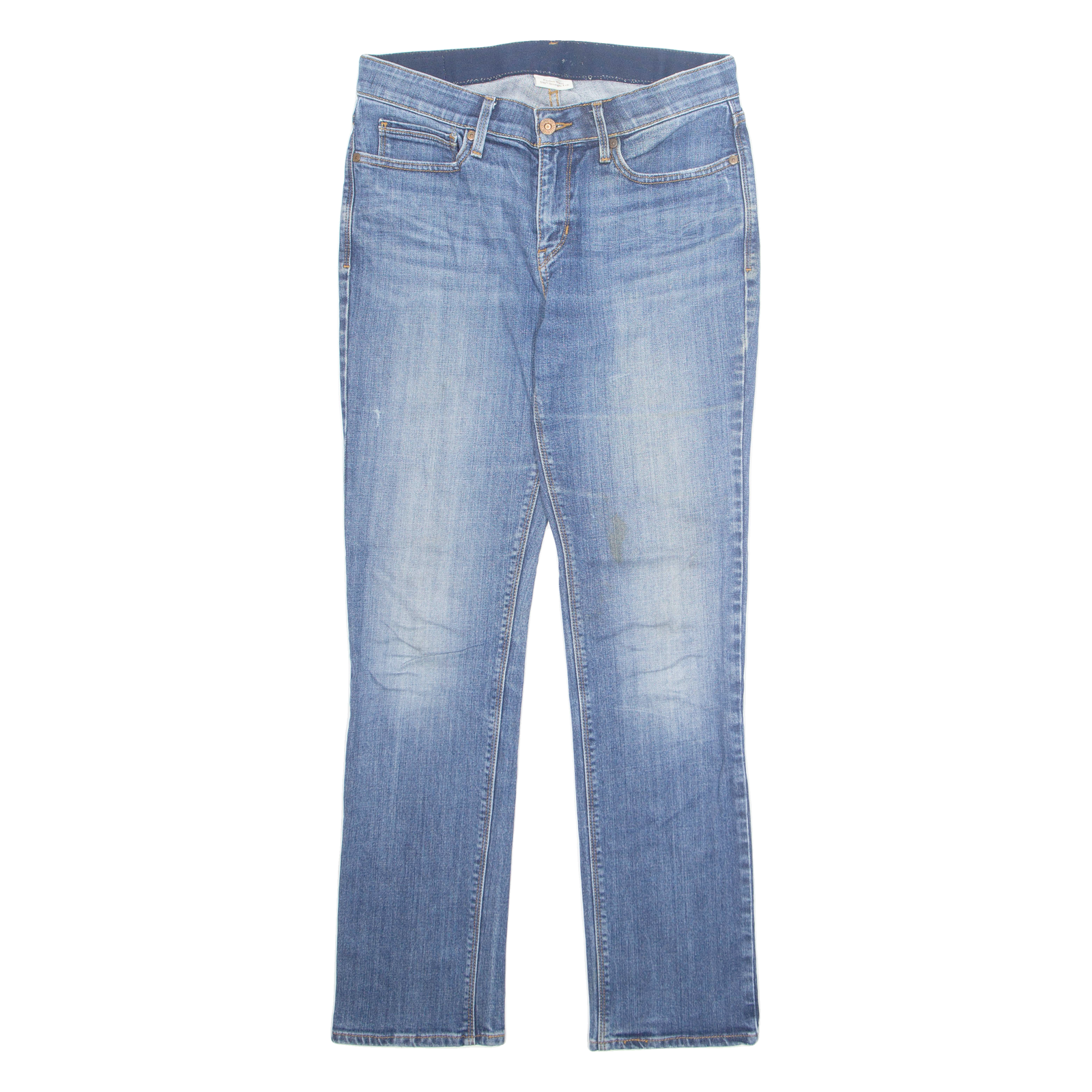 LEVI'S 525 Womens Jeans Blue Regular Tapered Stone Wash W30 L30 Refurbished - N/A refurbished available on Cerqular
