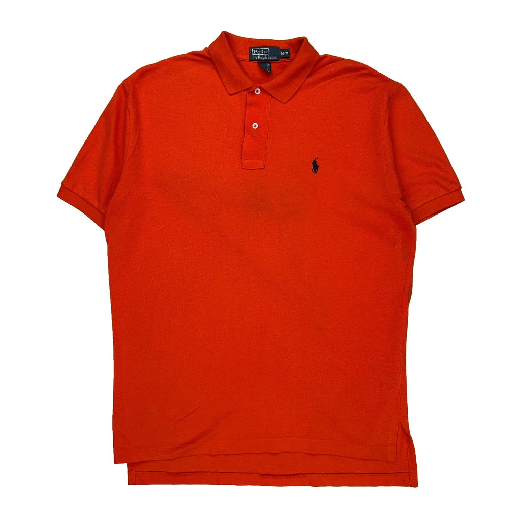 Buy Polo By Ralph Lauren Polo Shirt - Medium Orange Cotton Refurbished - $33.49 Polo By Ralph Lauren Polo Shirt - Medium Orange Cotton Refurbished - Thrifted (note: this is a term often used to describe second- refurbished available on Cerqular