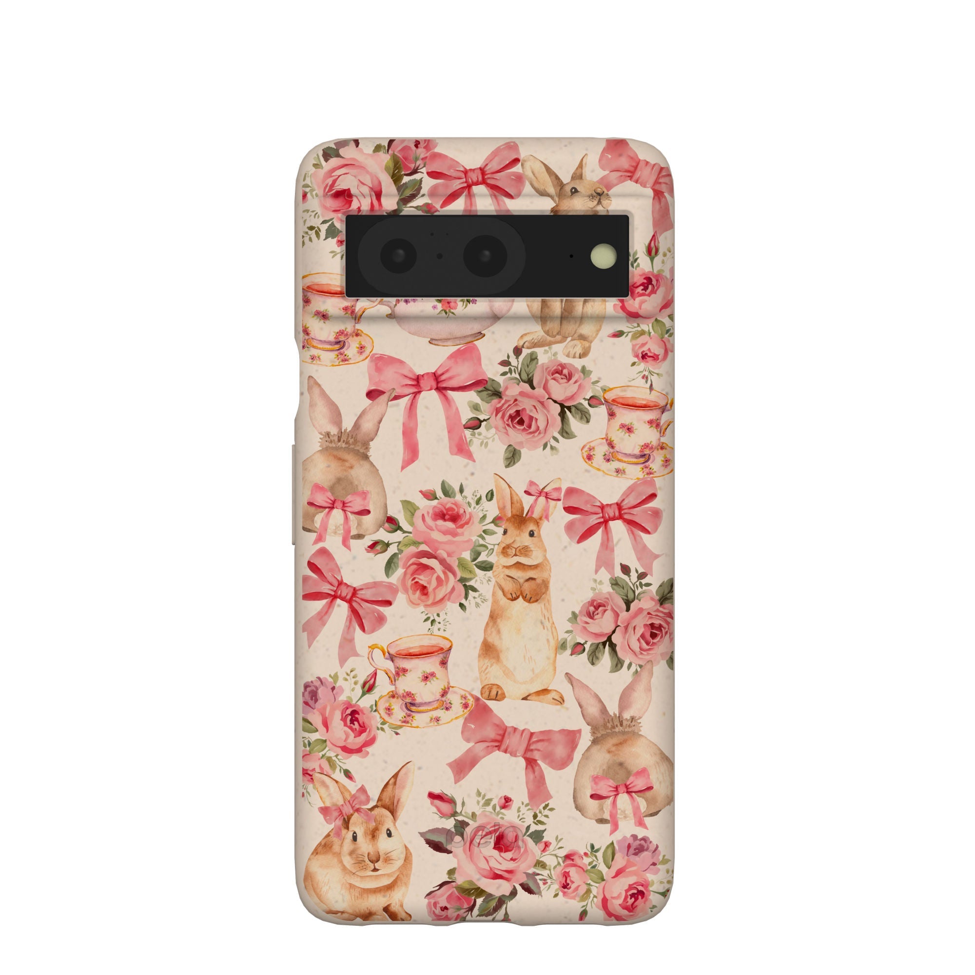 Seashell Garden Party Google Pixel 8 Case Refurbished - Pela Case refurbished available on Cerqular