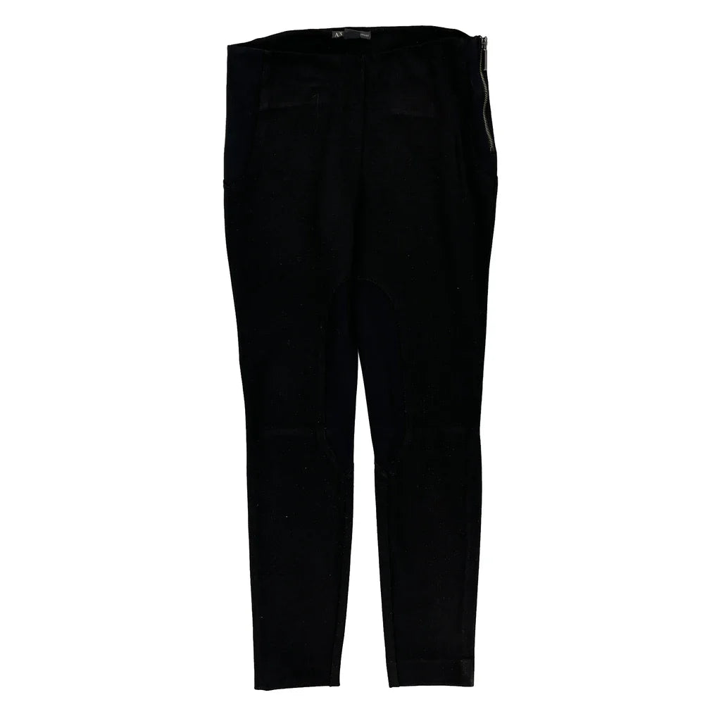 Buy Armani Exchange Leggings - Medium Black Cotton Blend Refurbished - $14.06 Armani Exchange Leggings - Medium Black Cotton Blend Refurbished - Thrifted (note: this is a term often used to describe second- refurbished available on Cerqular