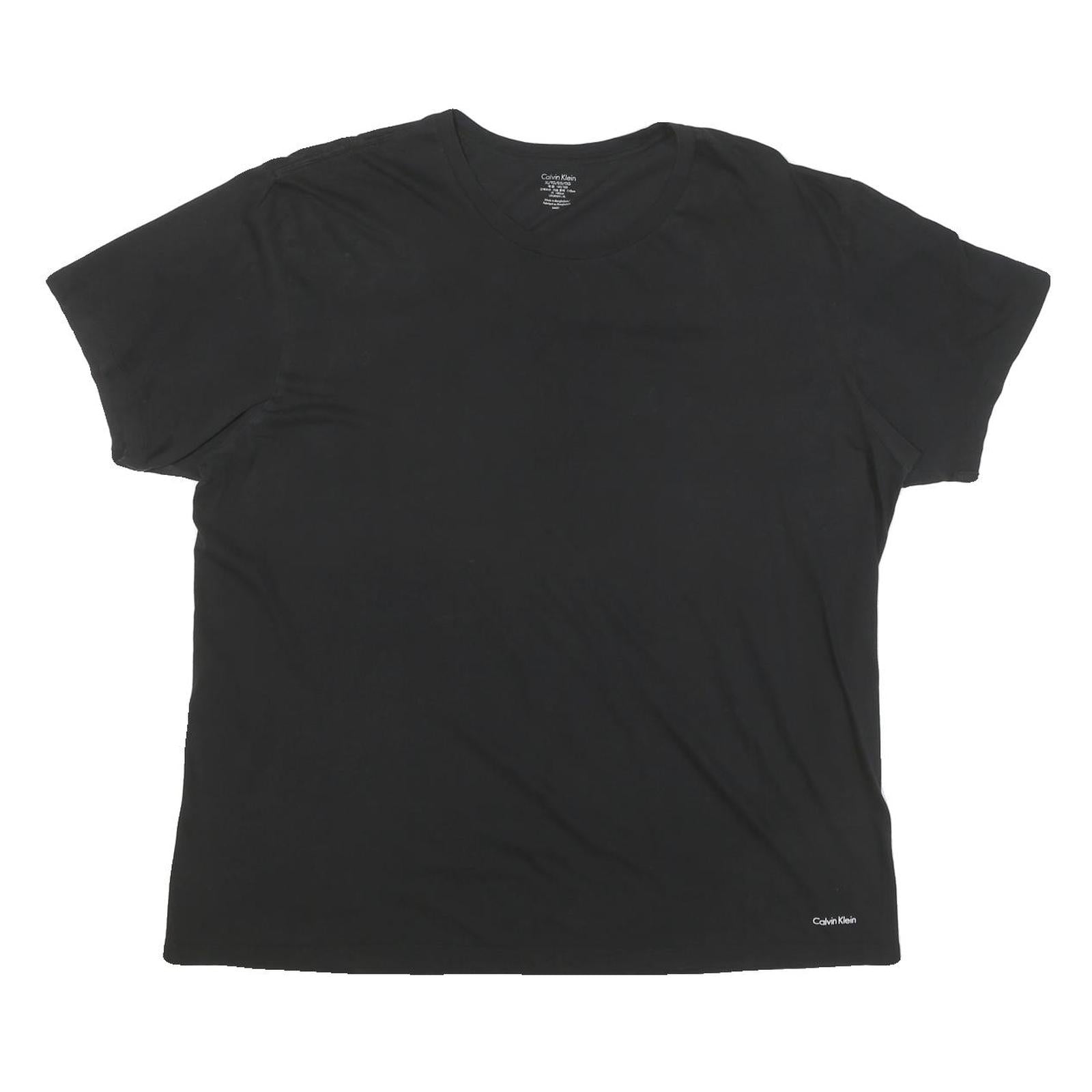 Buy CALVIN KLEIN JEANS Mens Black T-Shirt XL Short Sleeve Crew Neck Plain Cotton Refurbished - $16.89 CALVIN KLEIN JEANS Mens Black T-Shirt XL Short Sleeve Crew Neck Plain Cotton Refurbished - N/A refurbished available on Cerqular