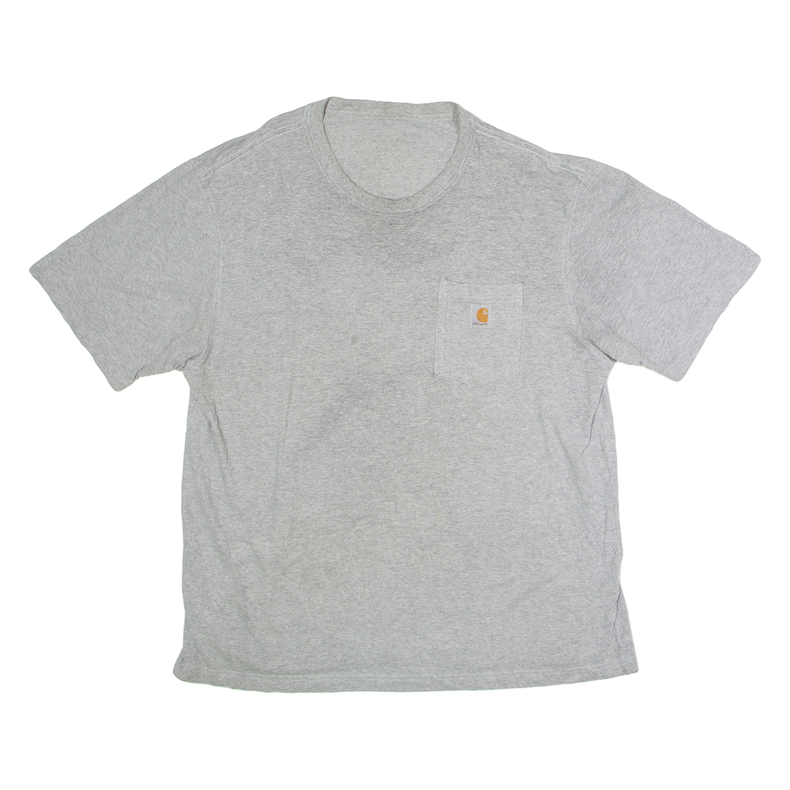 CARHARTT Mens T-Shirt Grey Crew Neck L Refurbished - N/A refurbished available on Cerqular