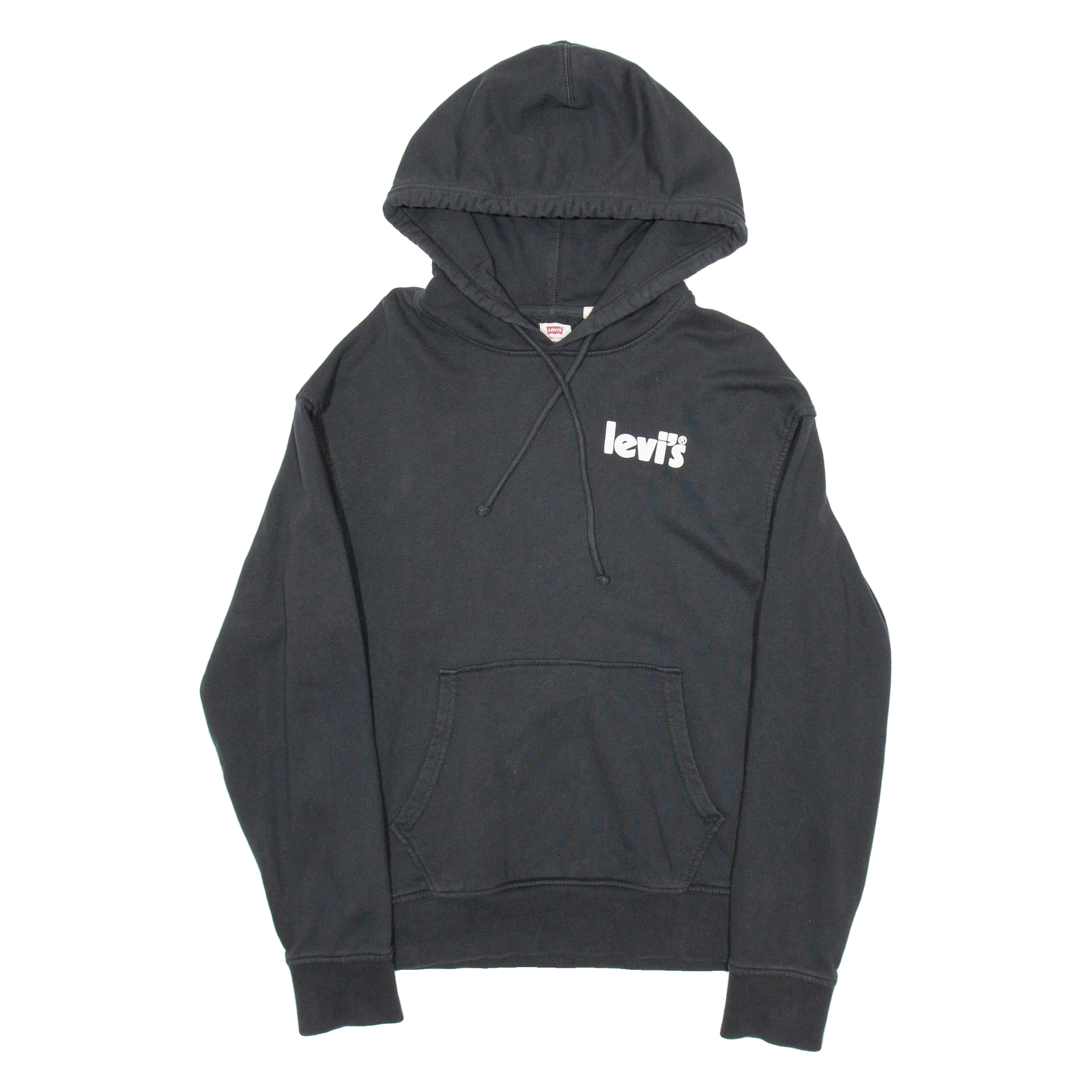 LEVI'S Mens Black Hoodie XS Refurbished - N/A refurbished available on Cerqular