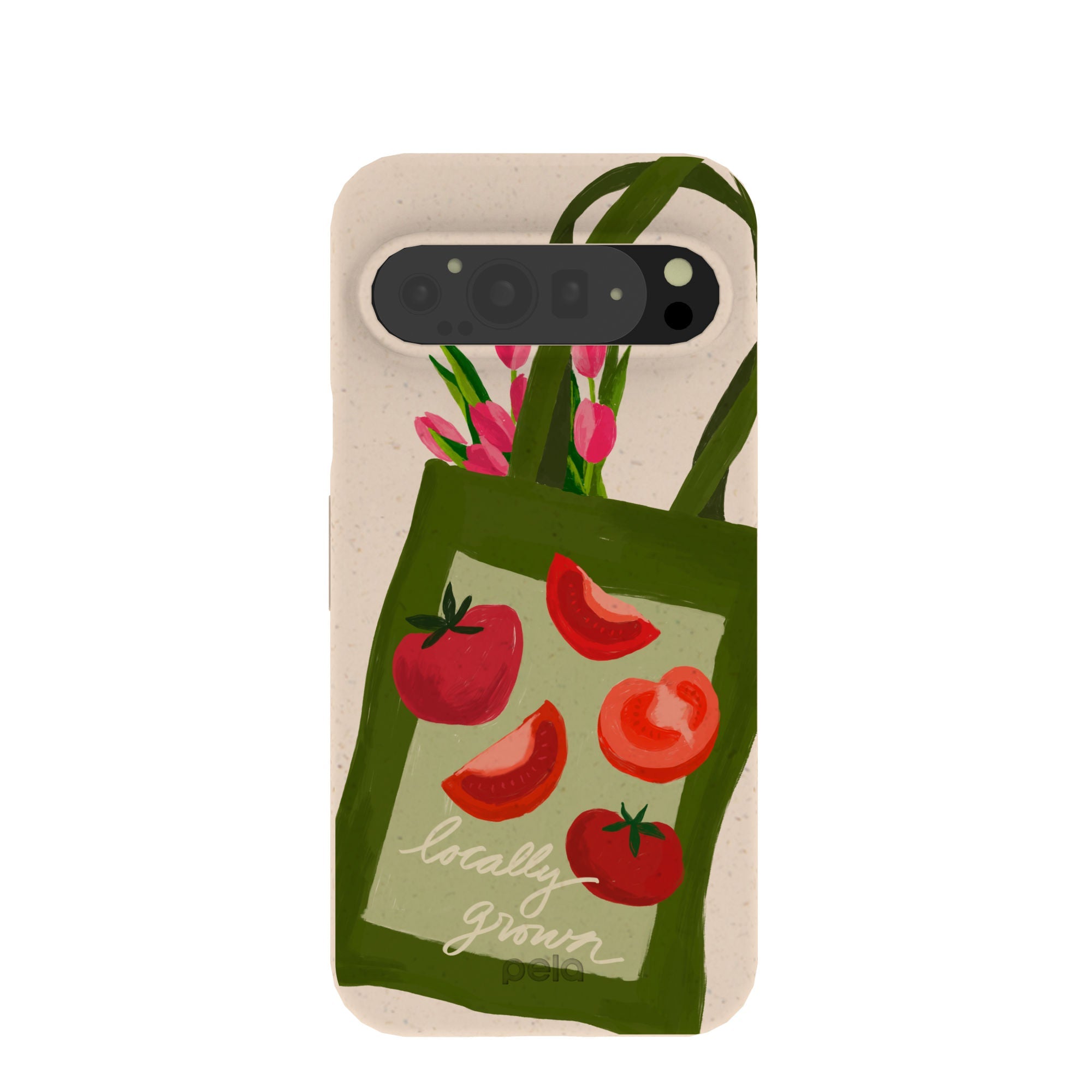 Seashell Market Tote Google Pixel 9 Pro XL Case Refurbished - Pela Case refurbished available on Cerqular