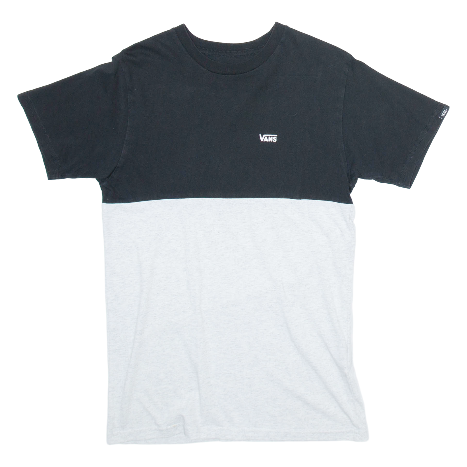 VANS Mens T-Shirt Grey S Refurbished - N/A refurbished available on Cerqular