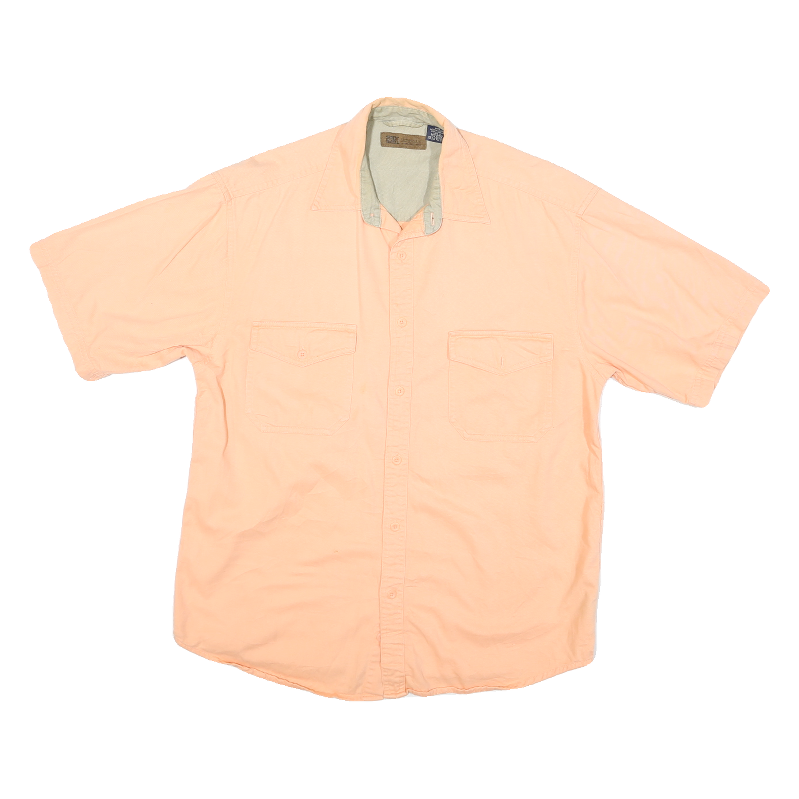Buy FADEDE GLOORY Mens Peach Cotton Blend L Short Sleeve Shirt Casual Pocket Button Refurbished - $19.49 FADEDE GLOORY Mens Peach Cotton Blend L Short Sleeve Shirt Casual Pocket Button Refurbished - N/A refurbished available on Cerqular