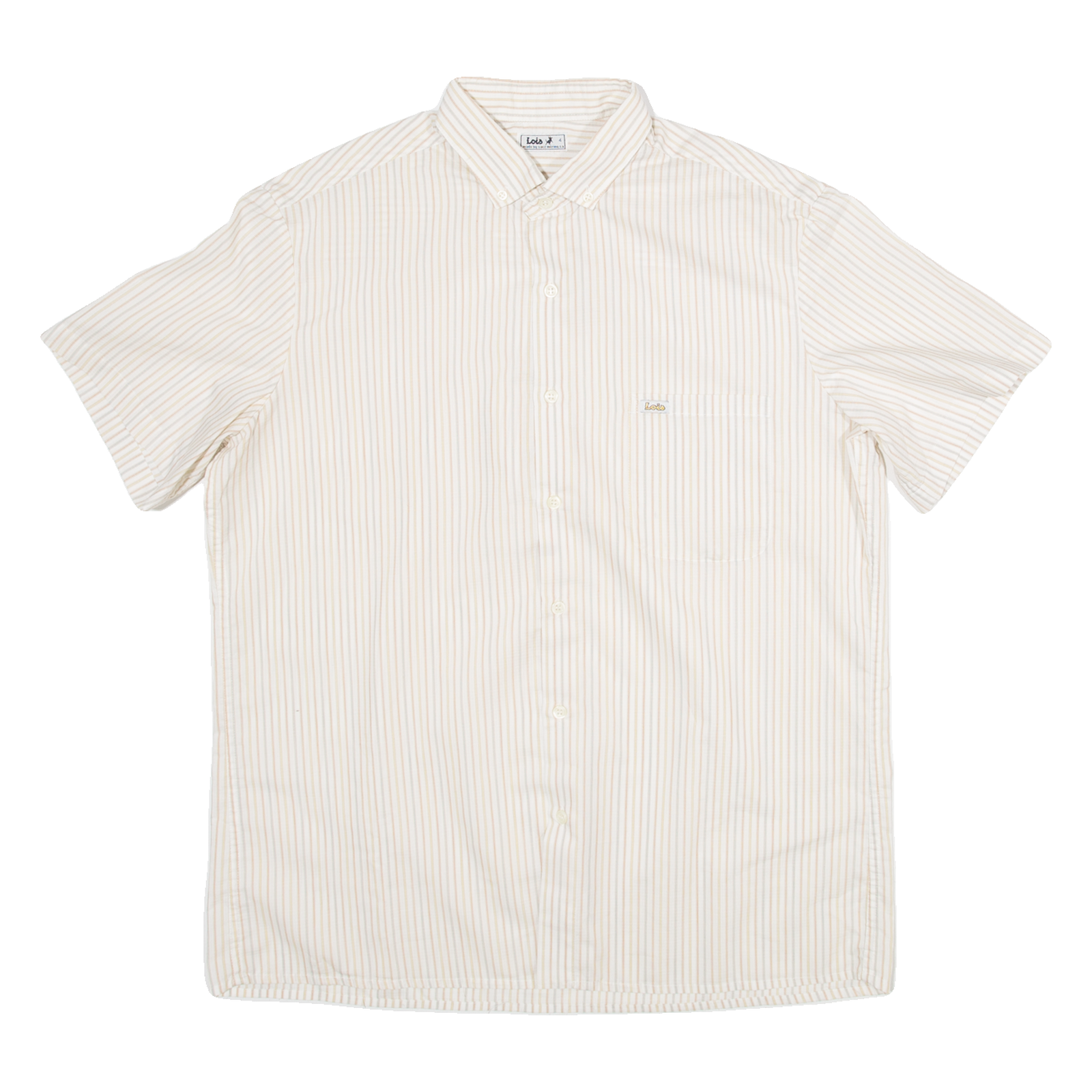 Buy Mens Shirt Cream Striped L Refurbished - $18.19 Mens Shirt Cream Striped L Refurbished - N/A refurbished available on Cerqular