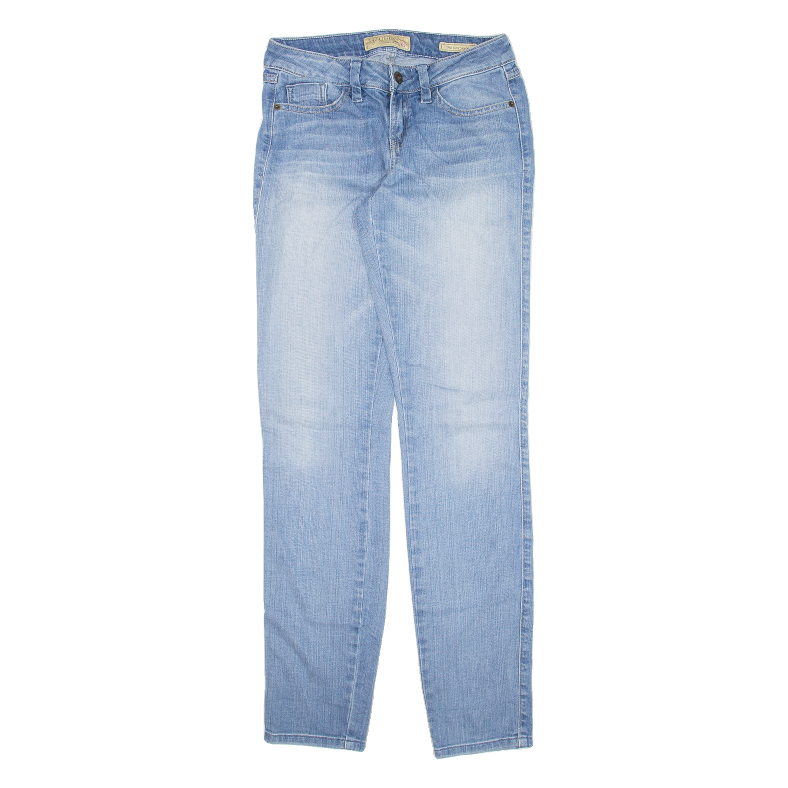 GUESS Brittney Womens Jeans Blue Slim Skinny W25 L31 Refurbished - N/A refurbished available on Cerqular