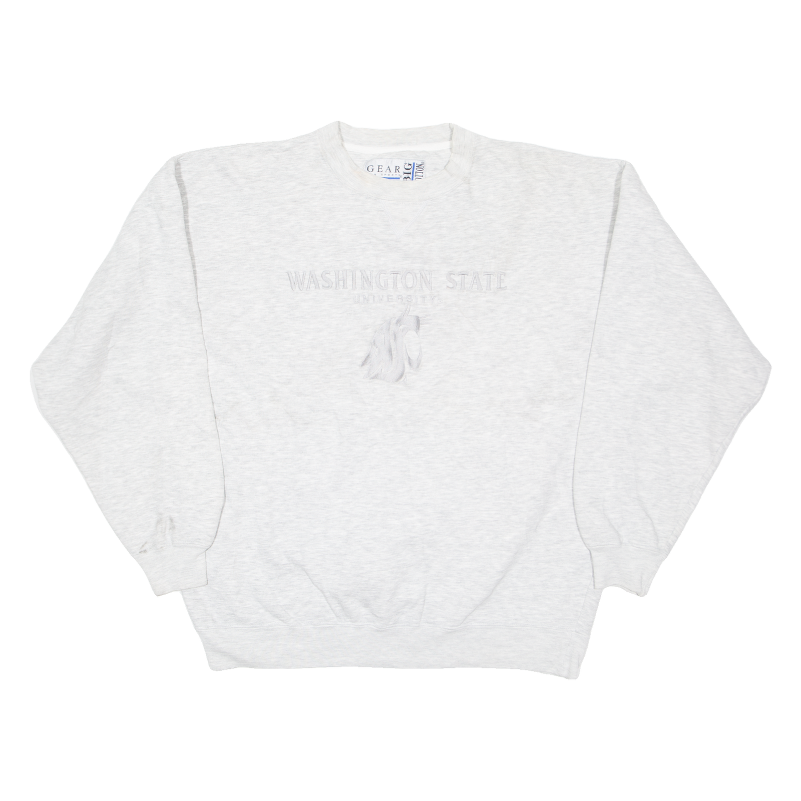 BIG COTTON Washington State University Mens Sweatshirt Grey USA M Refurbished - N/A refurbished available on Cerqular