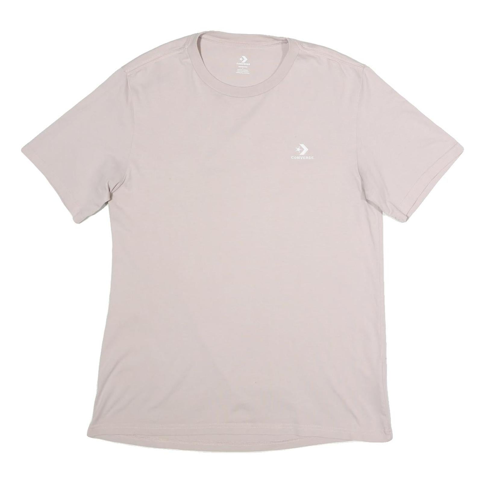 Buy CONVERSE Mens Beige Graphic T-Shirt L Short Sleeve Crew Neck Cotton Casual Refurbished - $18.19 CONVERSE Mens Beige Graphic T-Shirt L Short Sleeve Crew Neck Cotton Casual Refurbished - N/A refurbished available on Cerqular