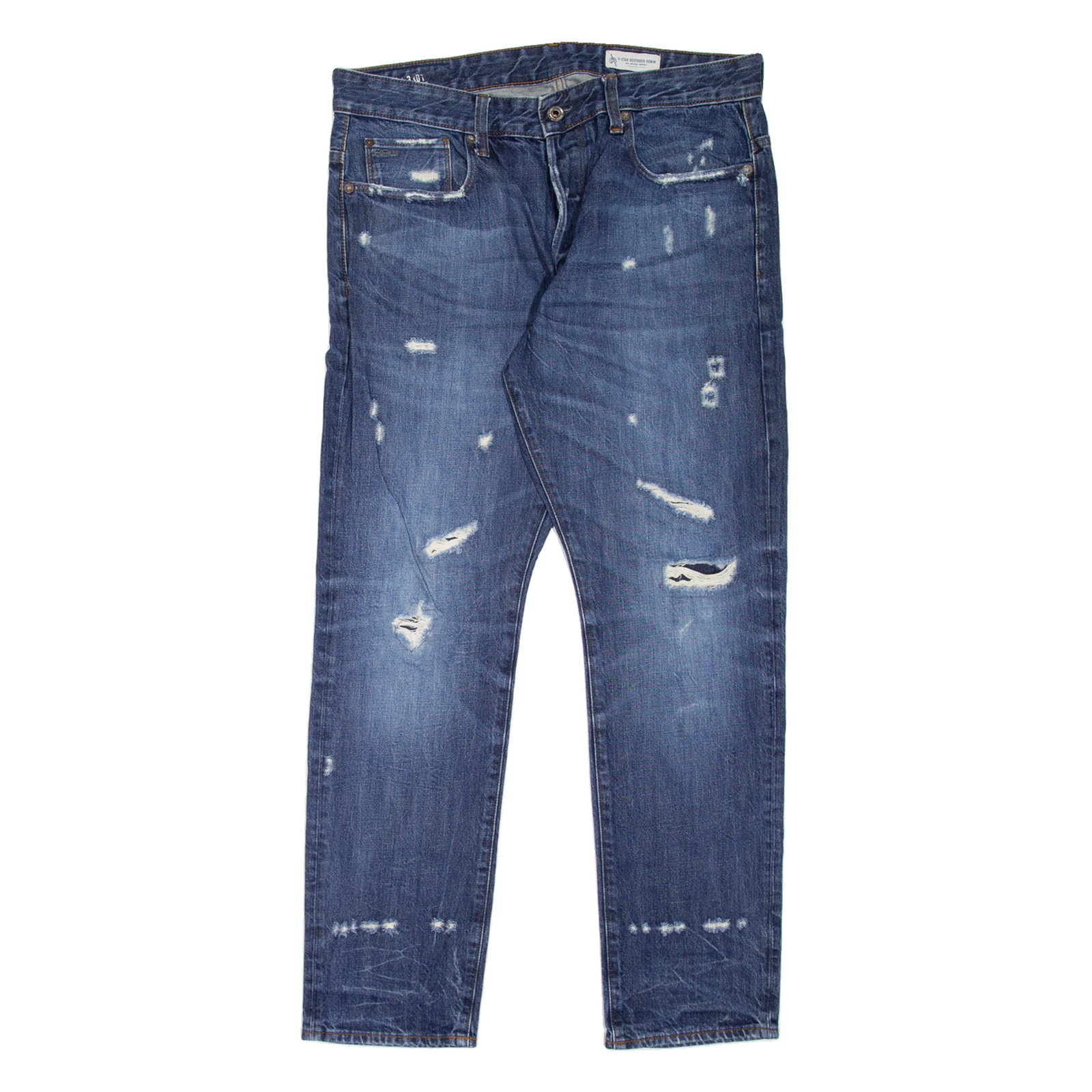 Buy G-STAR 3301 Distressed Mens Jeans Blue Regular Tapered Stone Wash W34 L30 Refurbished - $36.39 G-STAR 3301 Distressed Mens Jeans Blue Regular Tapered Stone Wash W34 L30 Refurbished - N/A refurbished available on Cerqular