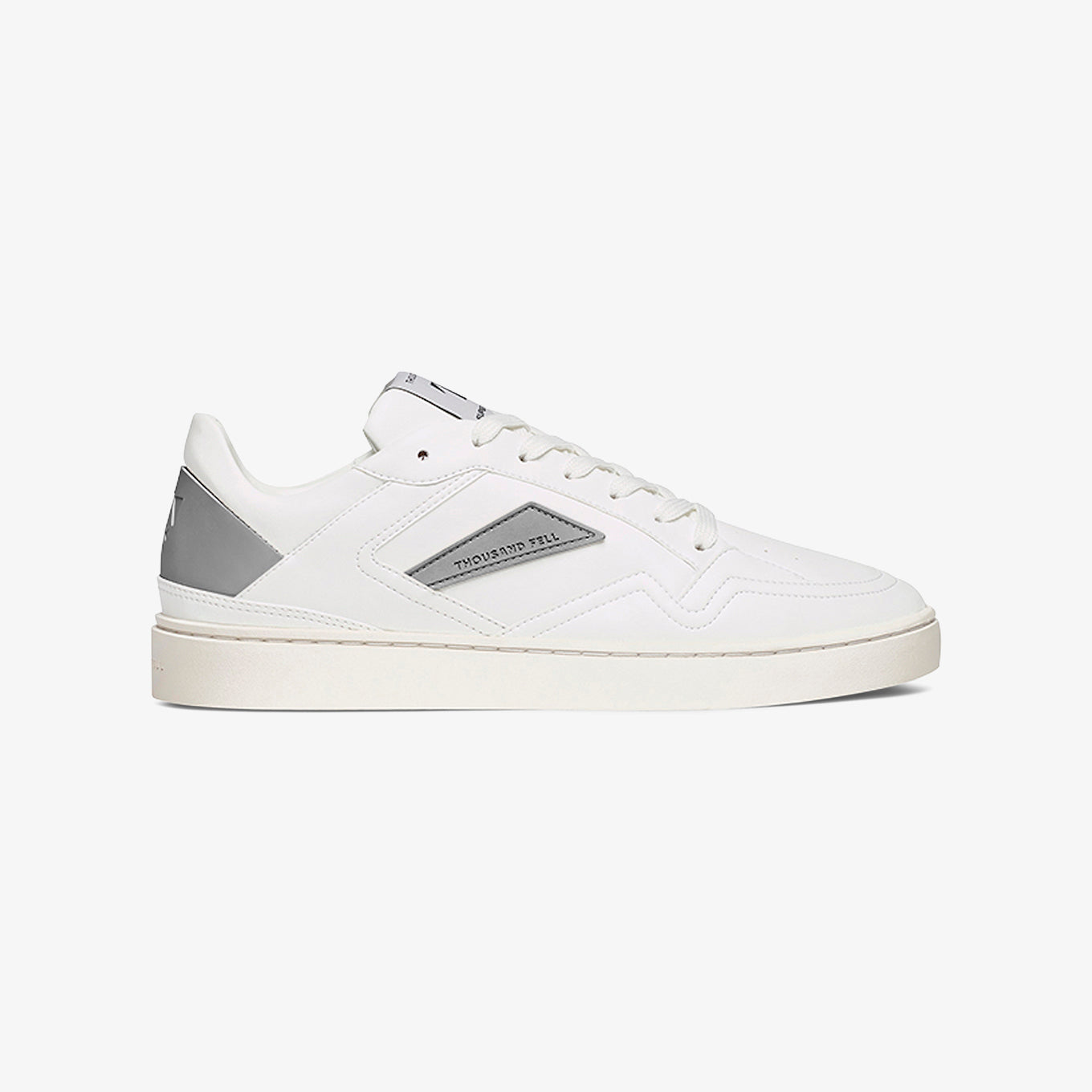 Women's Court | White-Grey | Size: 7 Refurbished - Thousand Fell refurbished available on Cerqular