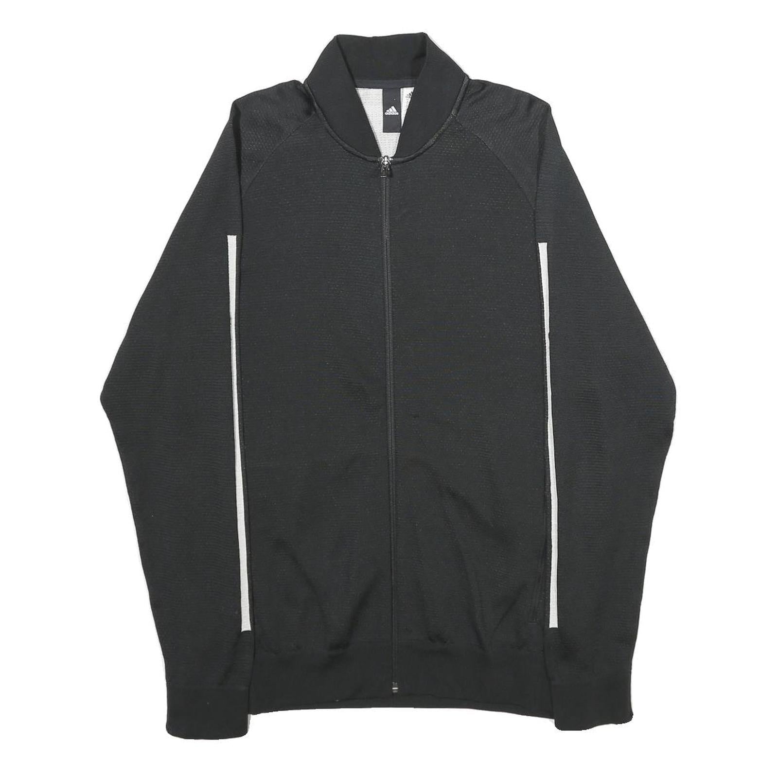 Buy ADIDAS Mens Black White Athletic Jacket M Polyester Blend Zip Track Sportswear Refurbished - $41.59 ADIDAS Mens Black White Athletic Jacket M Polyester Blend Zip Track Sportswear Refurbished - N/A refurbished available on Cerqular
