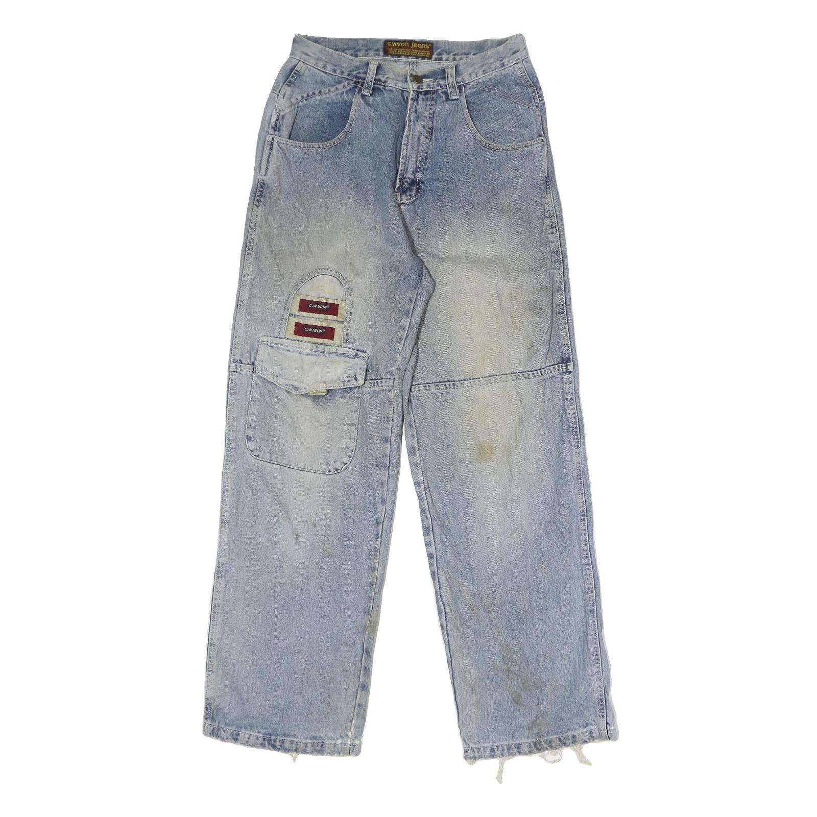 Buy C.W.W JEANS Mens Blue Regular Straight Denim Medium W28 L30 Workwear Style Refurbished - $20.79 C.W.W JEANS Mens Blue Regular Straight Denim Medium W28 L30 Workwear Style Refurbished - N/A refurbished available on Cerqular
