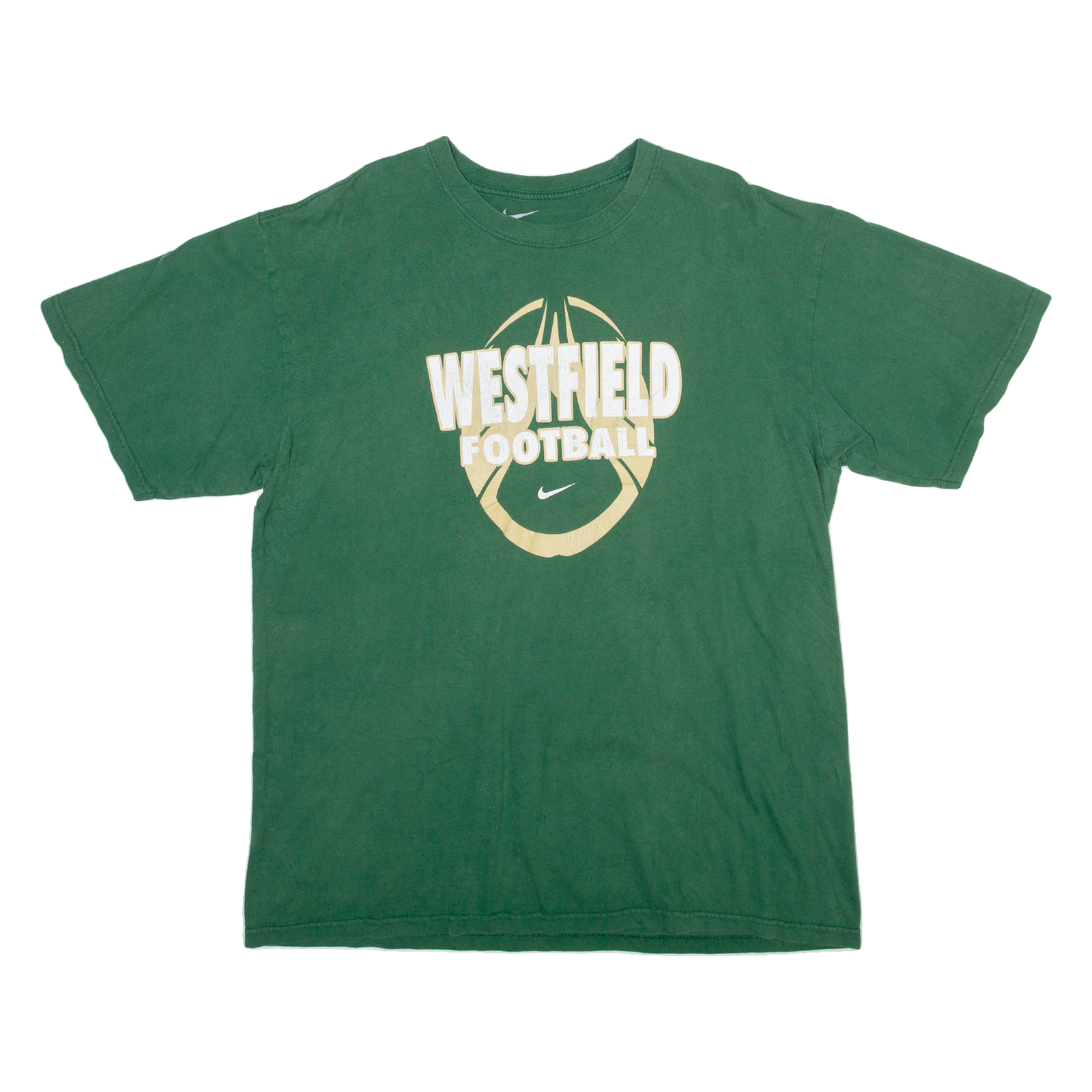 NIKE Mens T-Shirt Green L Refurbished - N/A refurbished available on Cerqular