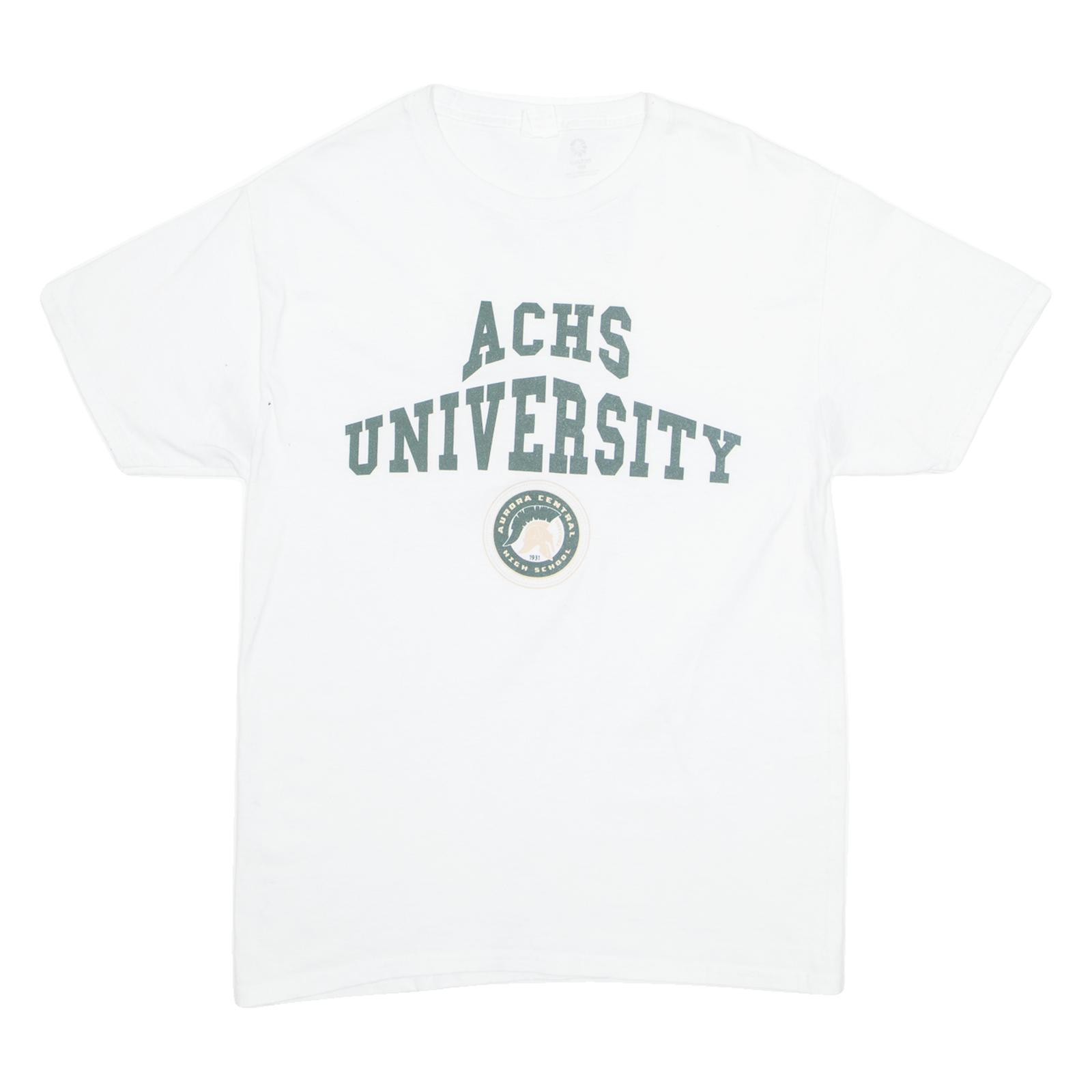 Achs University Mens T-Shirt White M Refurbished - N/A refurbished available on Cerqular