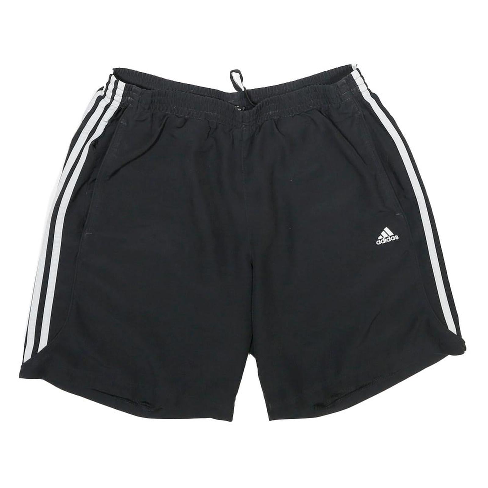 Buy ADIDAS Mens Black Casual Shorts L W30 Sports Three Stripes Logo Refurbished - $25.99 ADIDAS Mens Black Casual Shorts L W30 Sports Three Stripes Logo Refurbished - N/A refurbished available on Cerqular