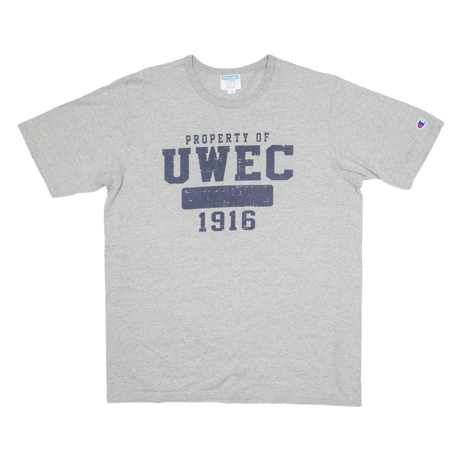 Buy CHAMPION UWEC Mens T-Shirt Grey USA Crew Neck XL Refurbished - $15.59 CHAMPION UWEC Mens T-Shirt Grey USA Crew Neck XL Refurbished - N/A refurbished available on Cerqular
