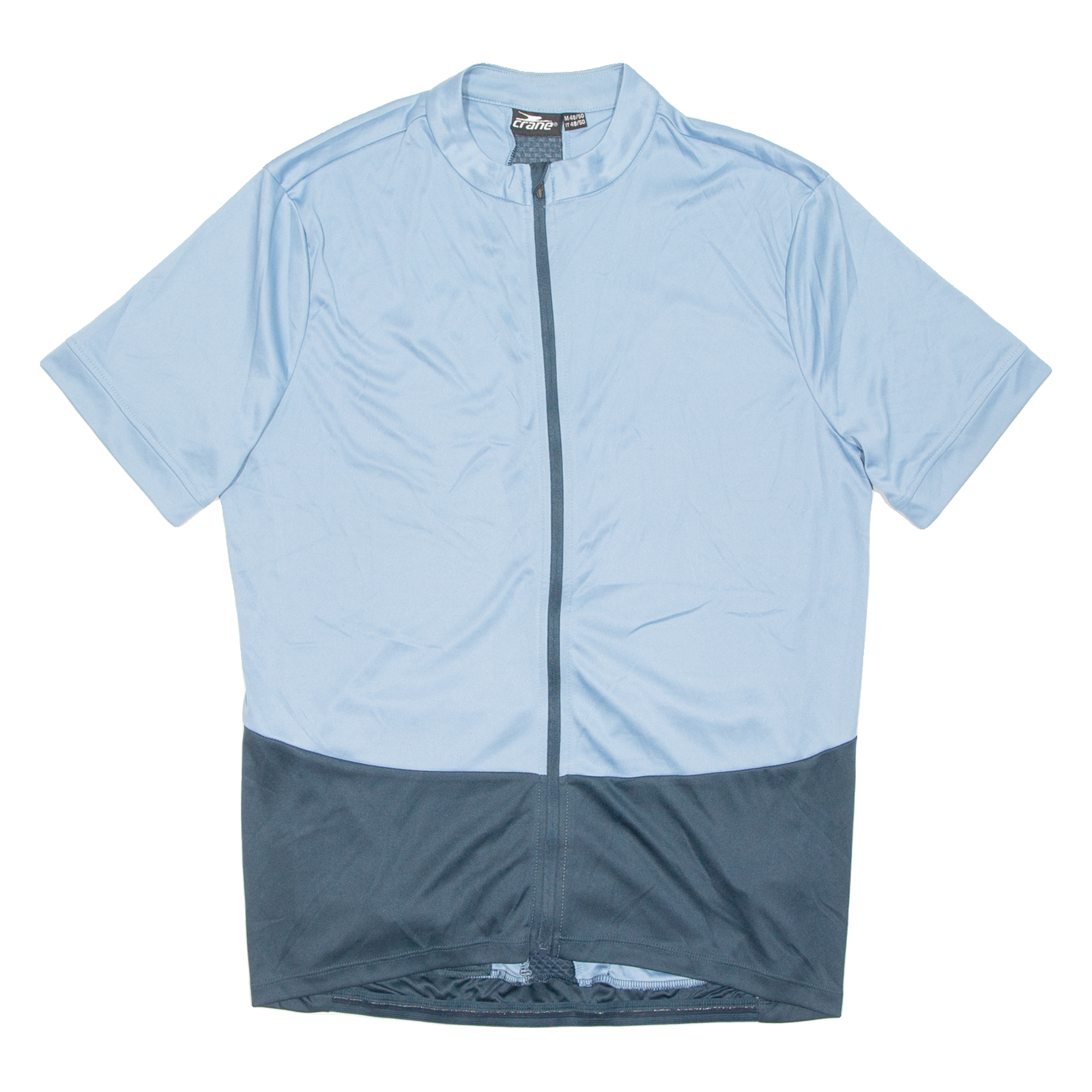 CRANE Cycling Mens Jersey Blue Full Zip M Refurbished - N/A refurbished available on Cerqular