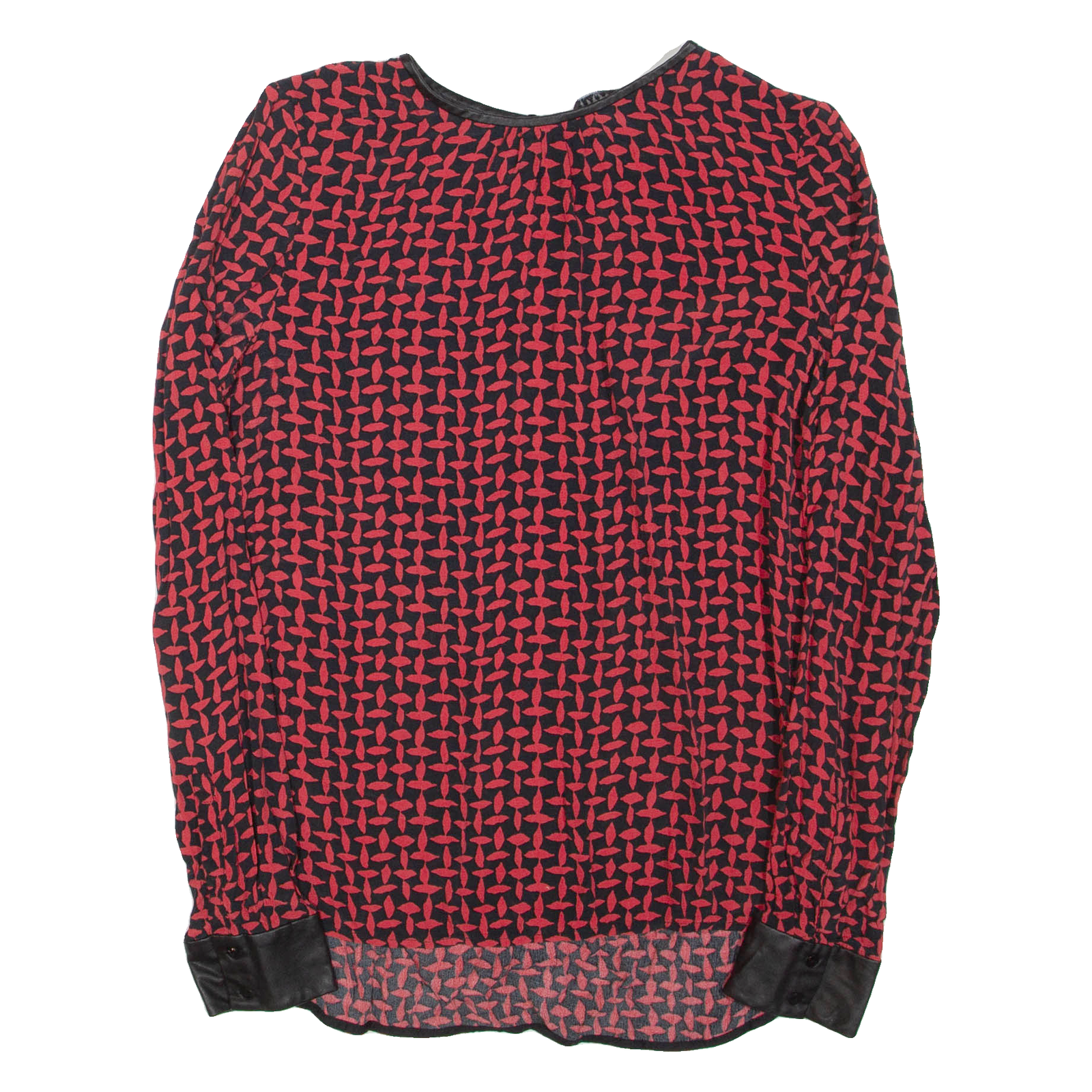 Buy ZARA Womens Blouse Red Long Sleeve M Refurbished - $16.89 ZARA Womens Blouse Red Long Sleeve M Refurbished - N/A refurbished available on Cerqular