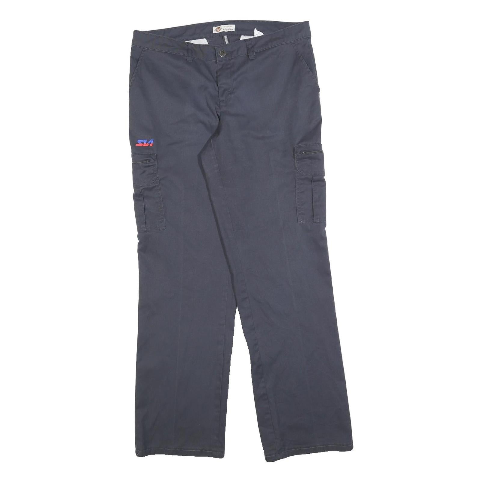 Buy DICKIES Womens Cotton Blend Navy Blue Regular Straight Trousers W34 L32 Workwear Refurbished - $42.89 DICKIES Womens Cotton Blend Navy Blue Regular Straight Trousers W34 L32 Workwear Refurbished - N/A refurbished available on Cerqular