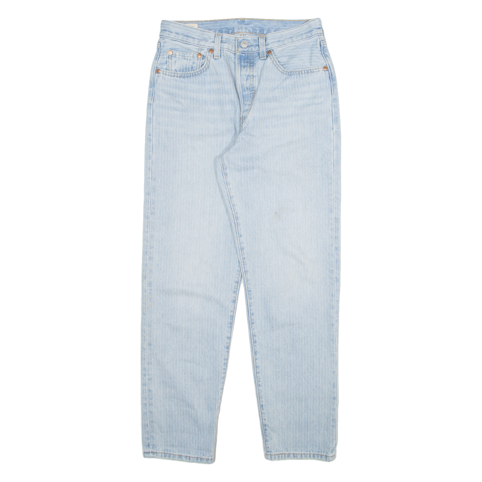 LEVI'S 501 81 Big E Womens Jeans Blue Relaxed Mom W27 L29 Refurbished - N/A refurbished available on Cerqular
