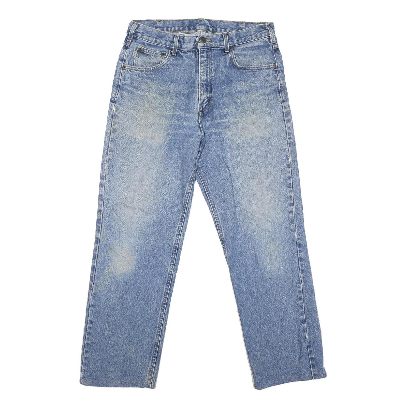 Buy CARHARTT Mens Blue Regular Straight Denim Medium W34 L29 Jeans Zip Closure Refurbished - $57.19 CARHARTT Mens Blue Regular Straight Denim Medium W34 L29 Jeans Zip Closure Refurbished - N/A refurbished available on Cerqular