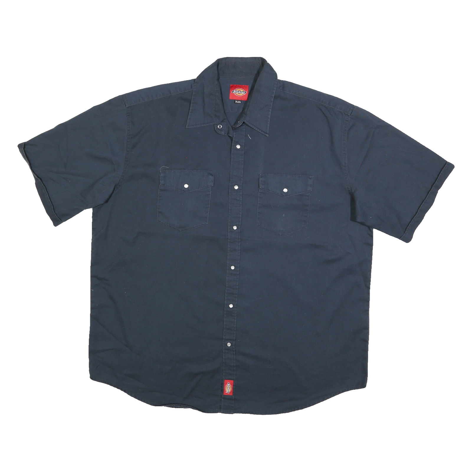 Buy DICKIES Mens Navy Blue Work Shirt 2XL Cotton Blend Short Sleeve Button Refurbished - $35.09 DICKIES Mens Navy Blue Work Shirt 2XL Cotton Blend Short Sleeve Button Refurbished - N/A refurbished available on Cerqular