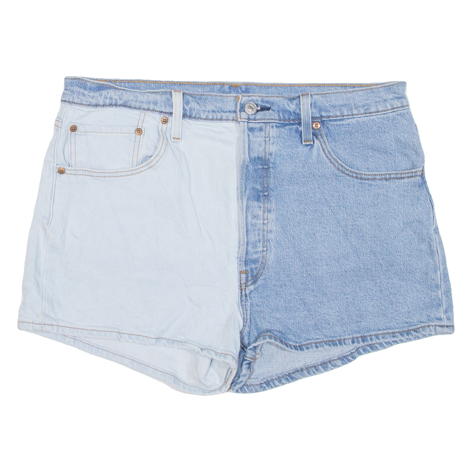 LEVI'S 501 Womens Denim Shorts Blue M W34 Refurbished - N/A refurbished available on Cerqular