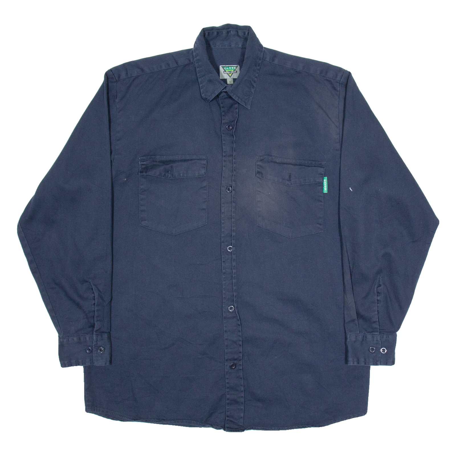 Buy GATTS Mens Worker Shirt Blue Long Sleeve L Refurbished - $16.89 GATTS Mens Worker Shirt Blue Long Sleeve L Refurbished - N/A refurbished available on Cerqular