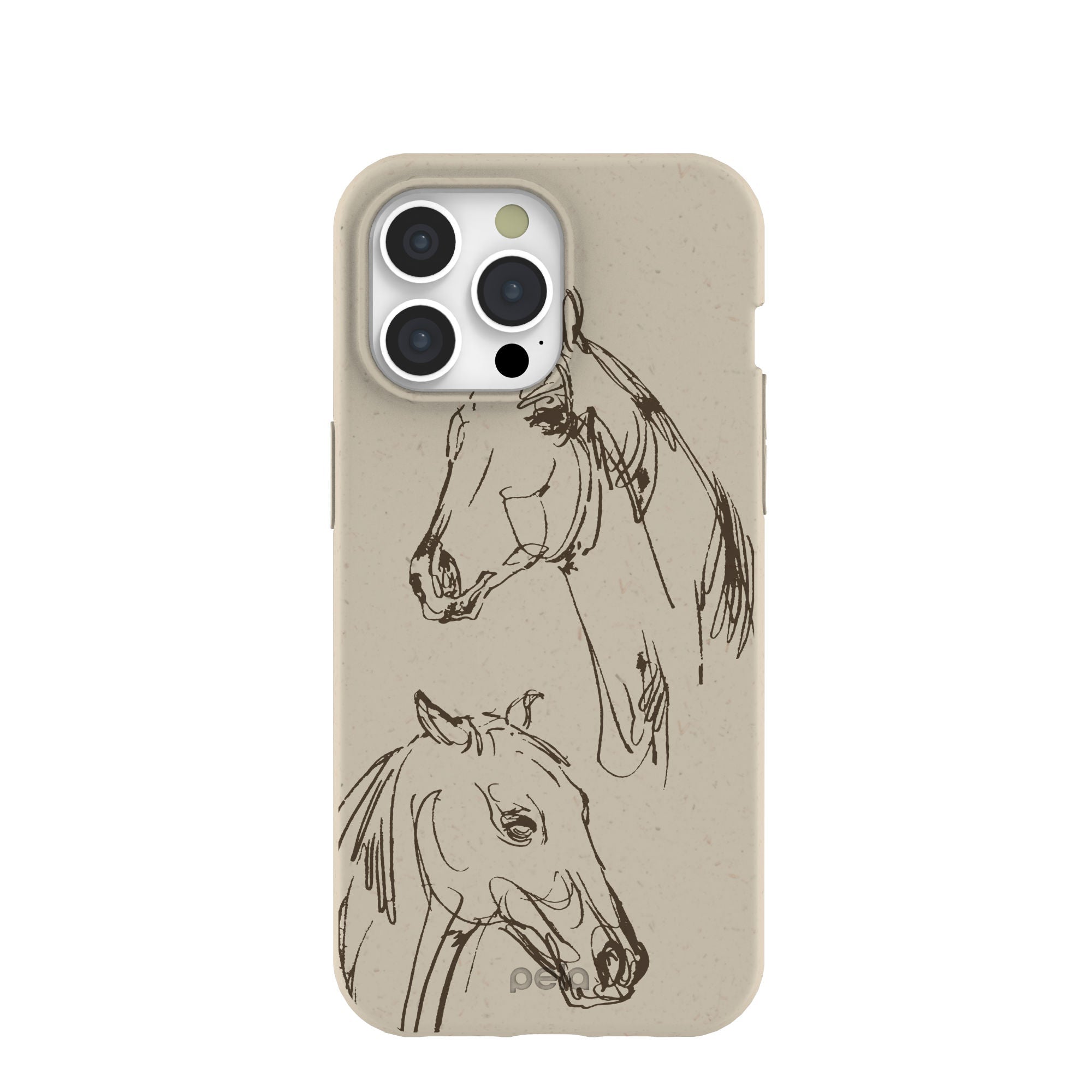 London Fog Equine iPhone 15 Pro Max Case Refurbished - Pela Case refurbished available on Cerqular