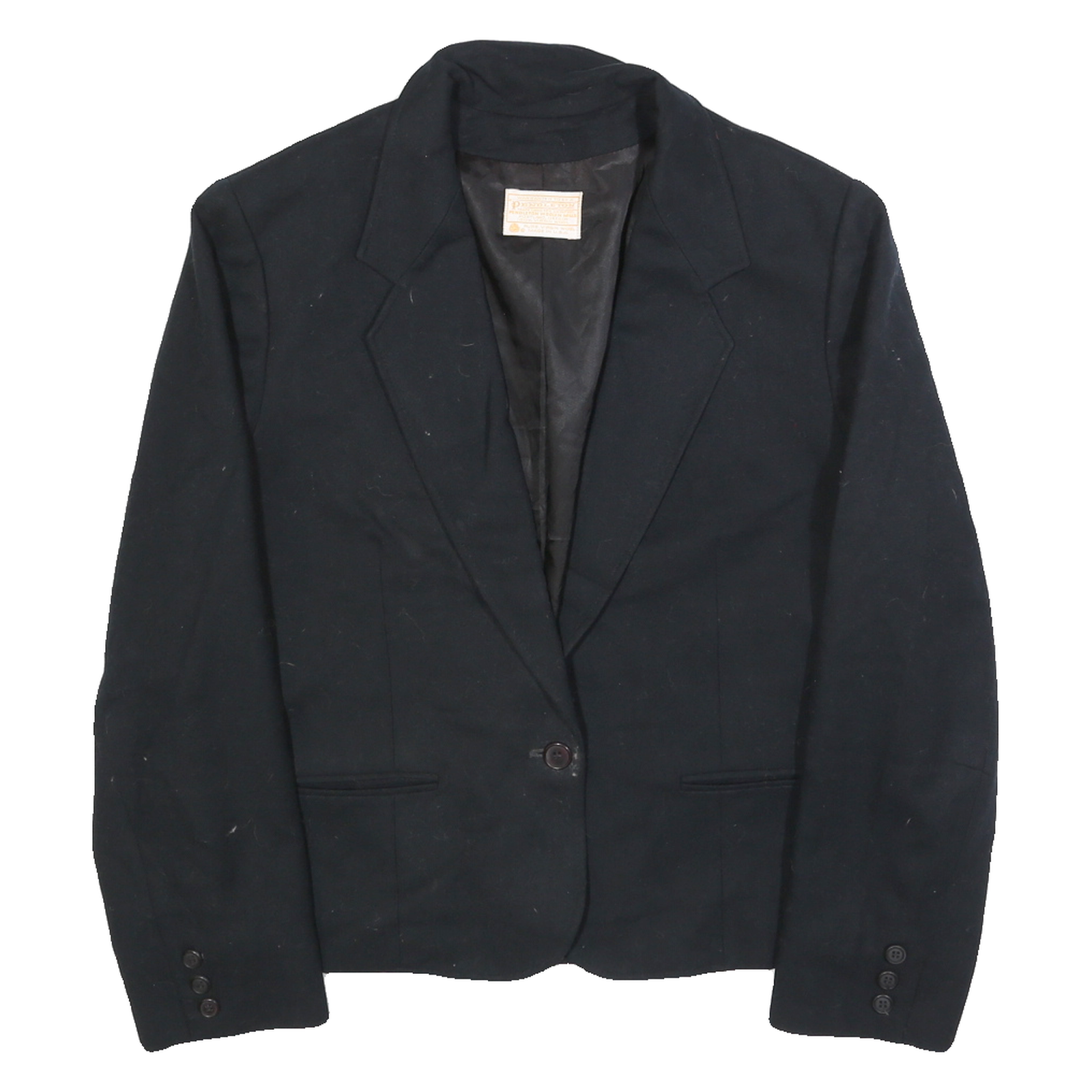 Buy PENDLETON Womens Black Wool Tailored Jacket S Button Closure Plain Classic Refurbished - $113.09 PENDLETON Womens Black Wool Tailored Jacket S Button Closure Plain Classic Refurbished - N/A refurbished available on Cerqular