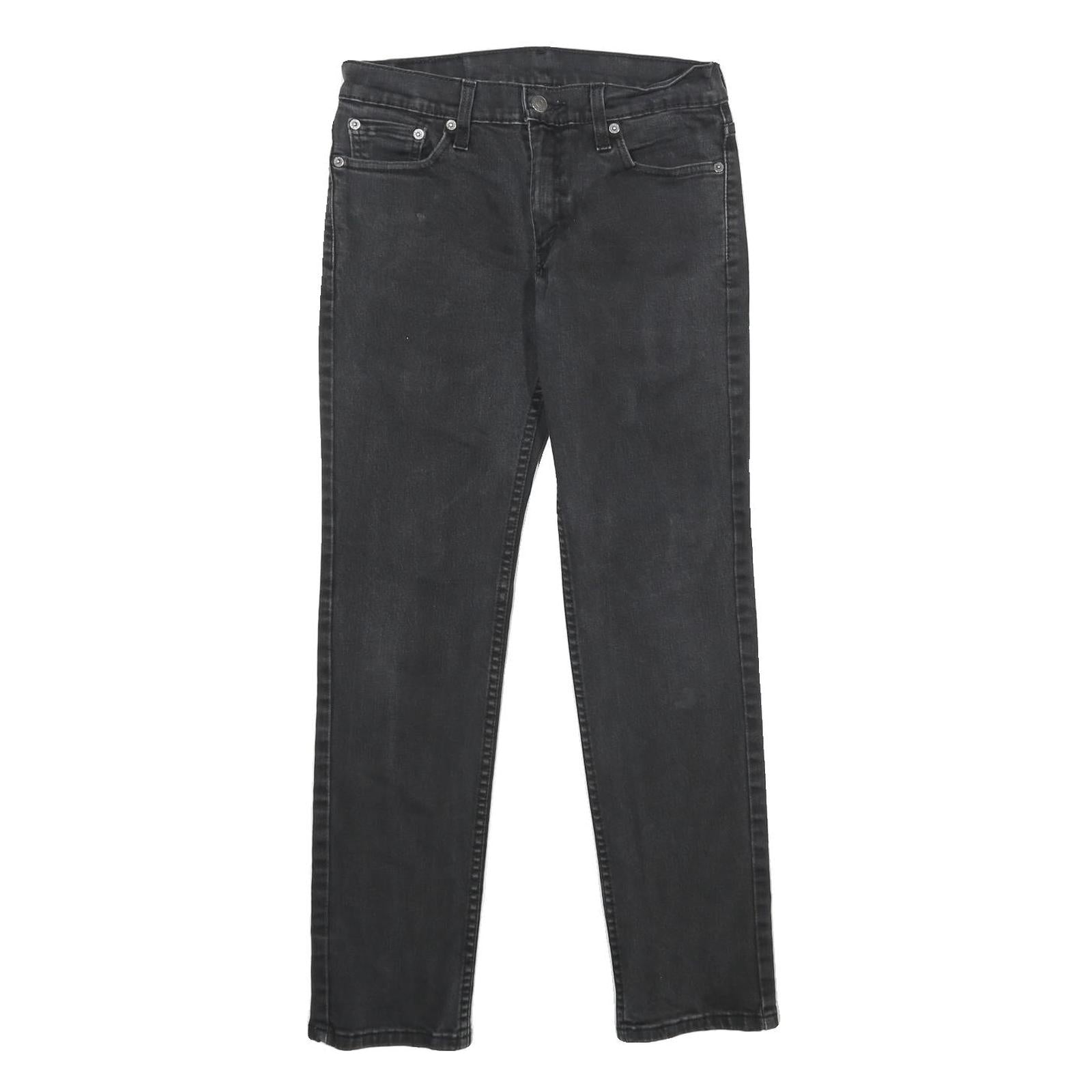 LEVI'S 511 Slim Mens Jeans Black Slim Skinny Denim Medium W29 L30 Classic Style Refurbished - N/A refurbished available on Cerqular