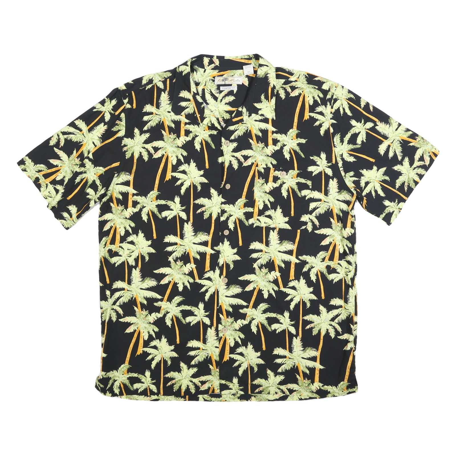 Buy JOE MARLIN Mens Black & Green Palm Tree Print Shirt 2XL Casual Summer Holiday Refurbished - $15.59 JOE MARLIN Mens Black & Green Palm Tree Print Shirt 2XL Casual Summer Holiday Refurbished - N/A refurbished available on Cerqular