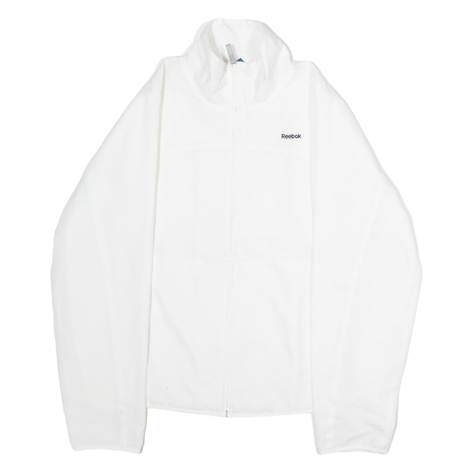 REEBOK Womens Windbreaker Jacket White UK 14 Refurbished - N/A refurbished available on Cerqular