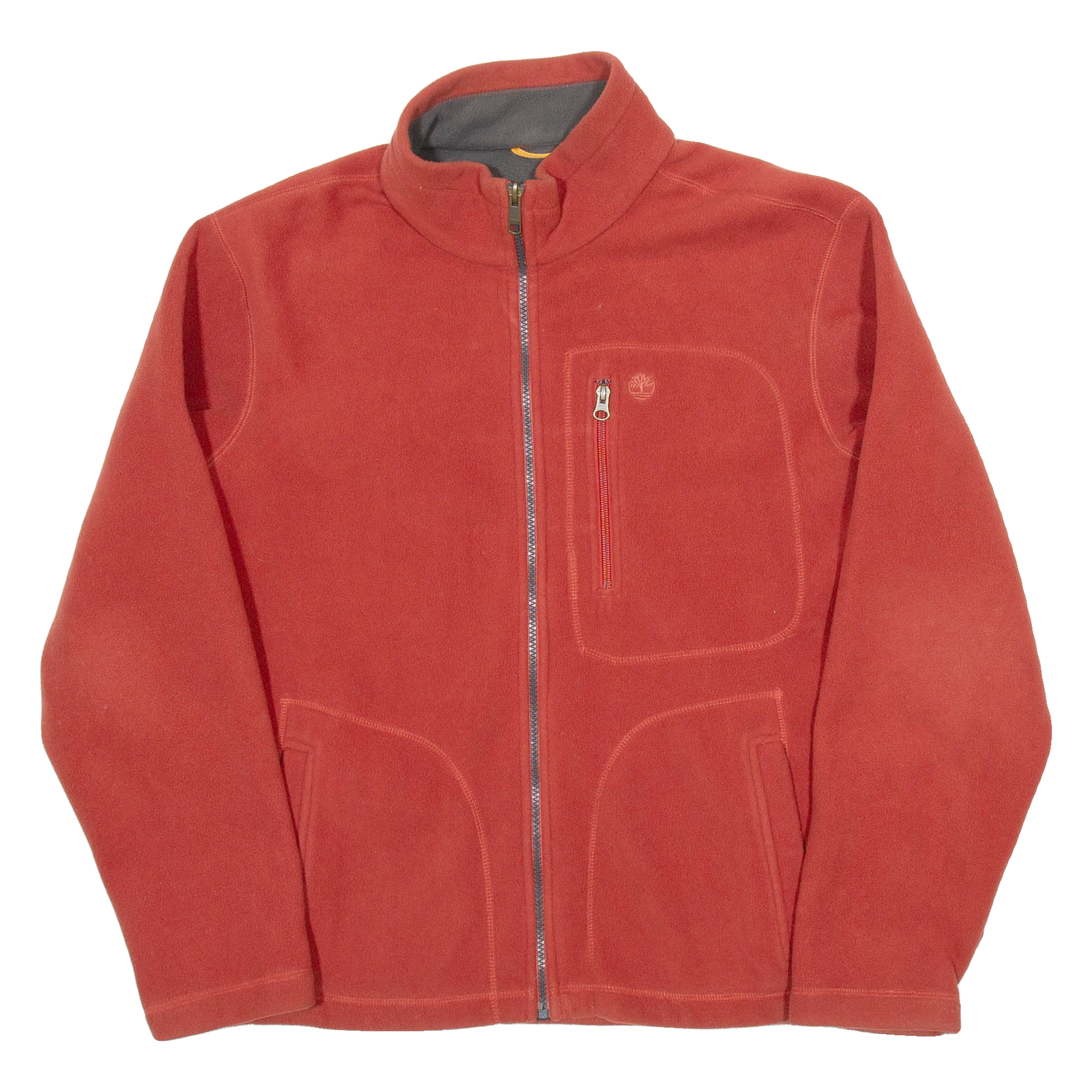TIMBERLAND Womens Fleece Jacket Orange M Refurbished - N/A refurbished available on Cerqular