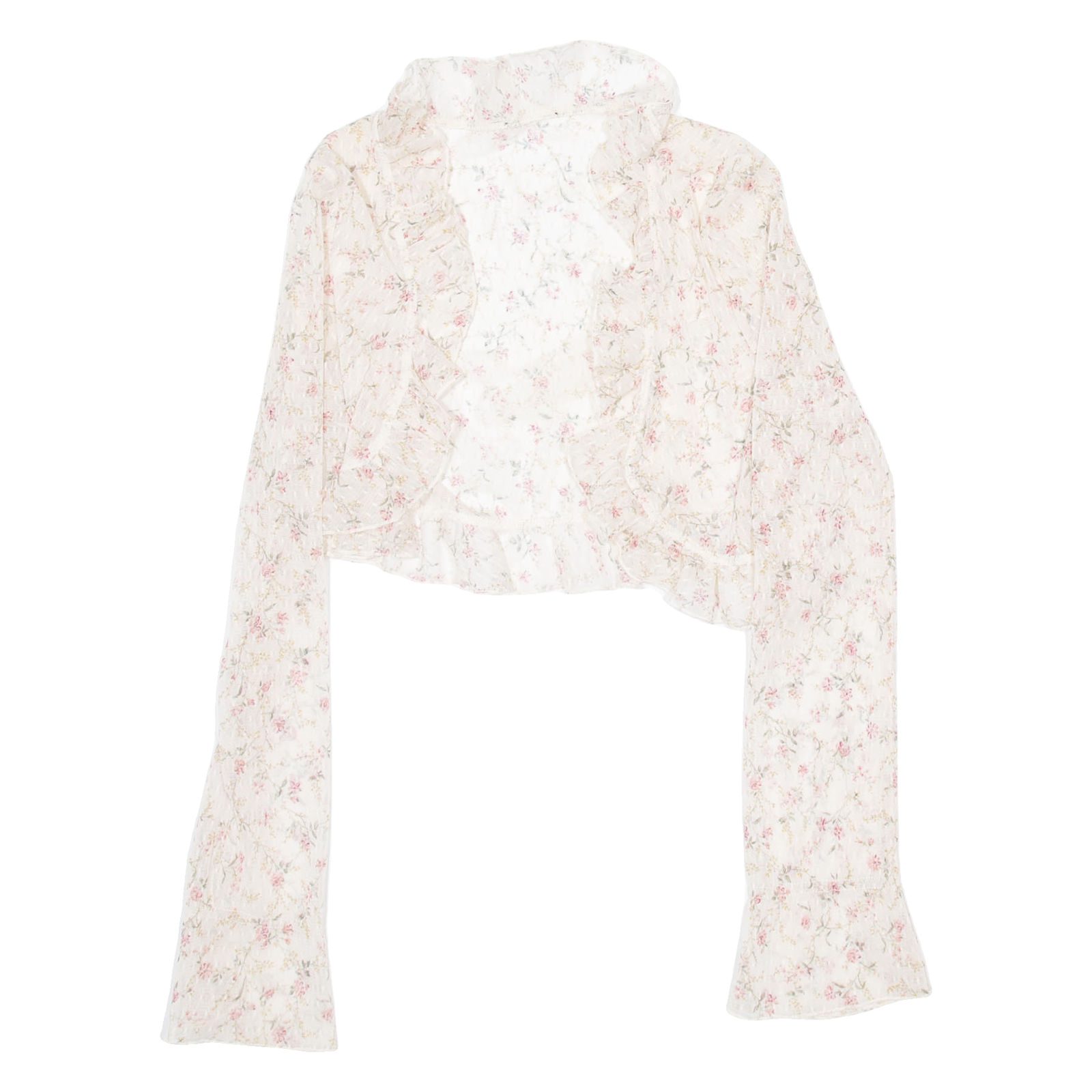Buy Womens Printed Top White Long Sleeve Floral S Refurbished - $16.89 Womens Printed Top White Long Sleeve Floral S Refurbished - N/A refurbished available on Cerqular