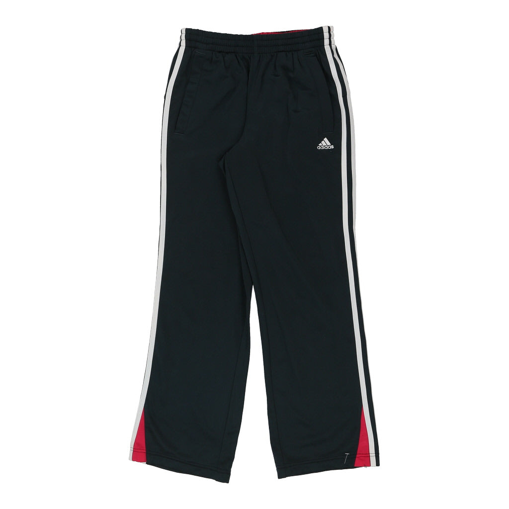 Age 13-14 Adidas Tracksuit - Large Navy Polyester Refurbished - Thrifted (note: this is a term often used to describe second- refurbished available on Cerqular