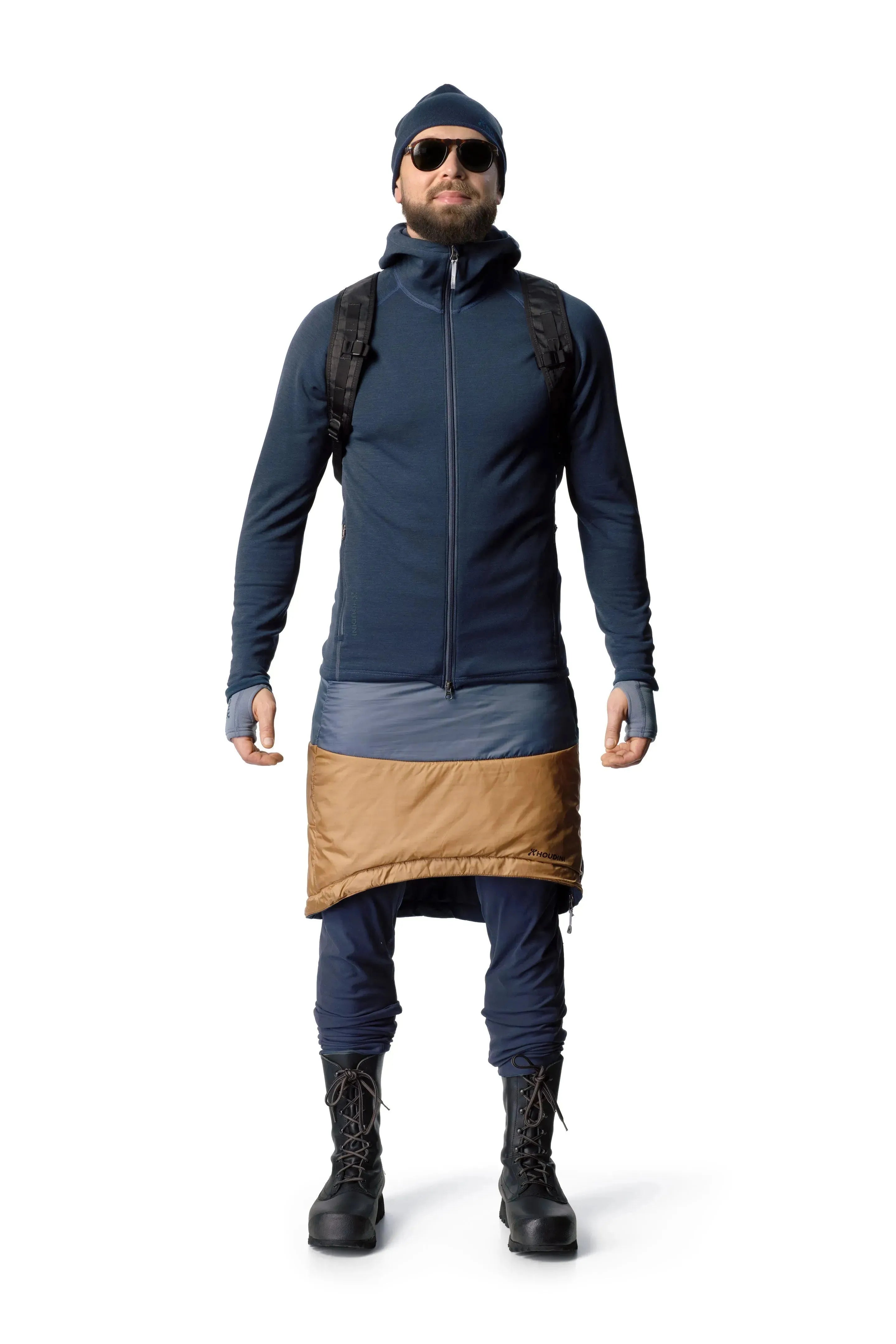 M's Outright Houdi | Color: cloudy blue | Size: XL Refurbished - Houdini Sportswear refurbished available on Cerqular