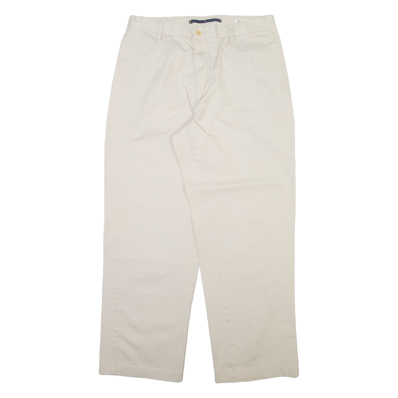NAUTICA Mens Trousers Beige Relaxed Straight W34 L31 Refurbished - N/A refurbished available on Cerqular