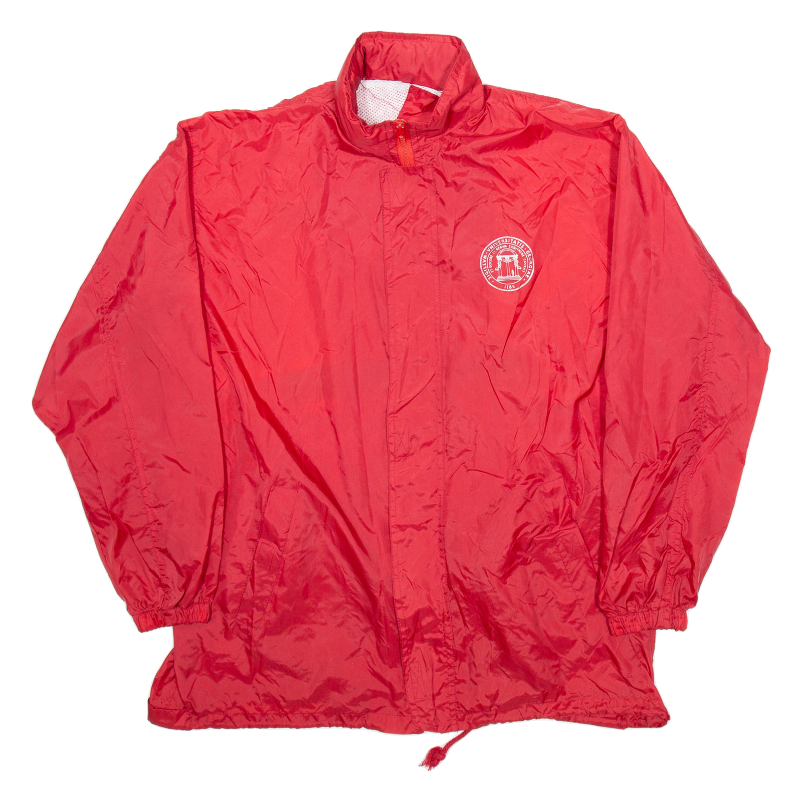 STADIUM SPORT Georgia Bulldogs Mens Track Jacket Red Nylon USA Hooded M Refurbished - N/A refurbished available on Cerqular