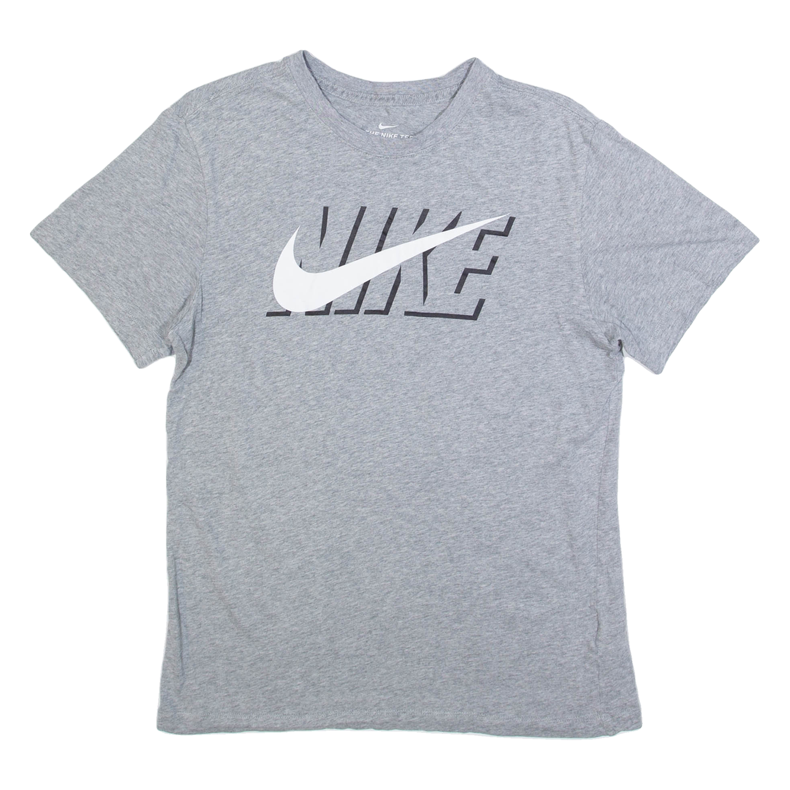 NIKE Mens T-Shirt Grey M Refurbished - N/A refurbished available on Cerqular