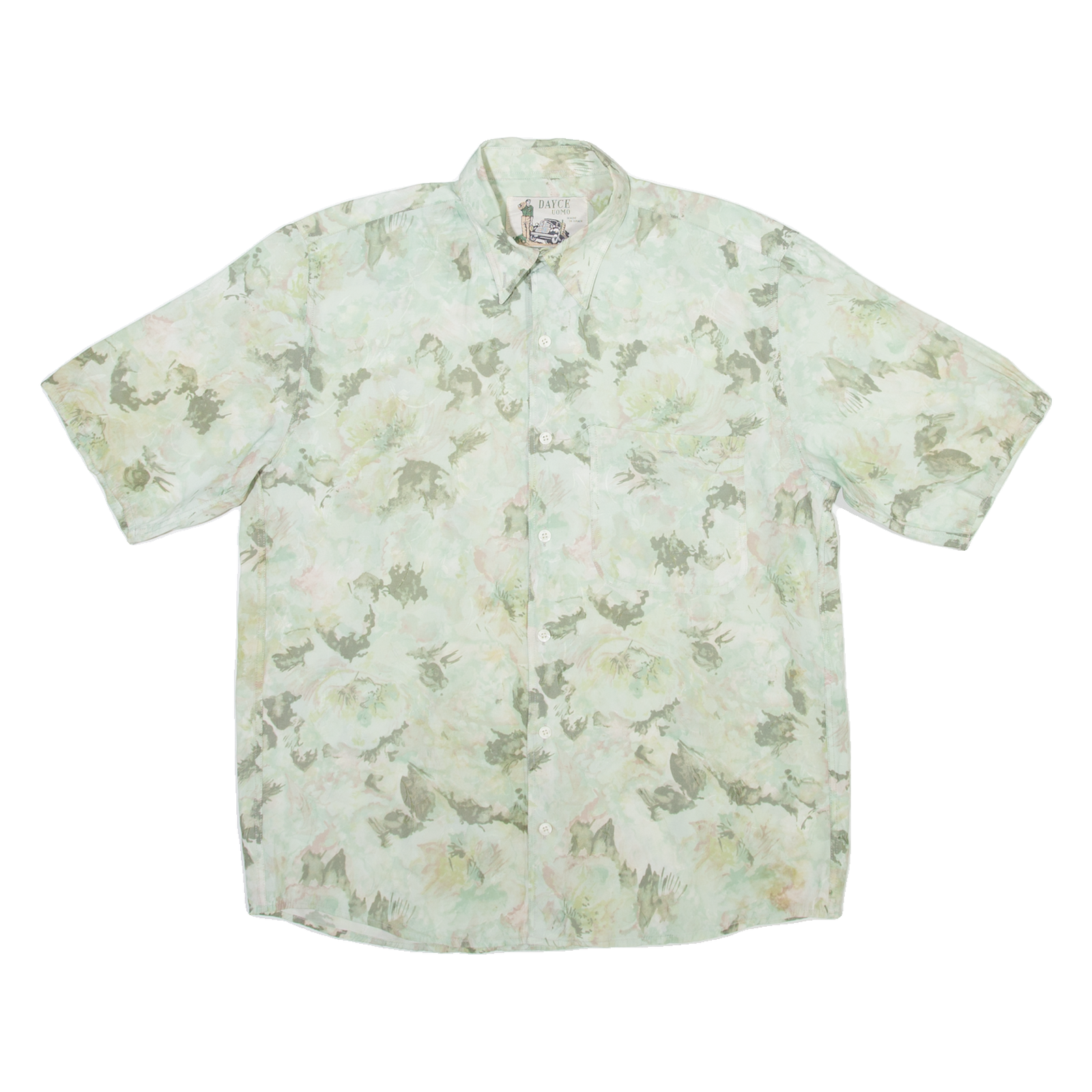Buy DAYCE UOMO Mens Hawaiian Shirt Green Floral M Refurbished - $18.19 DAYCE UOMO Mens Hawaiian Shirt Green Floral M Refurbished - N/A refurbished available on Cerqular