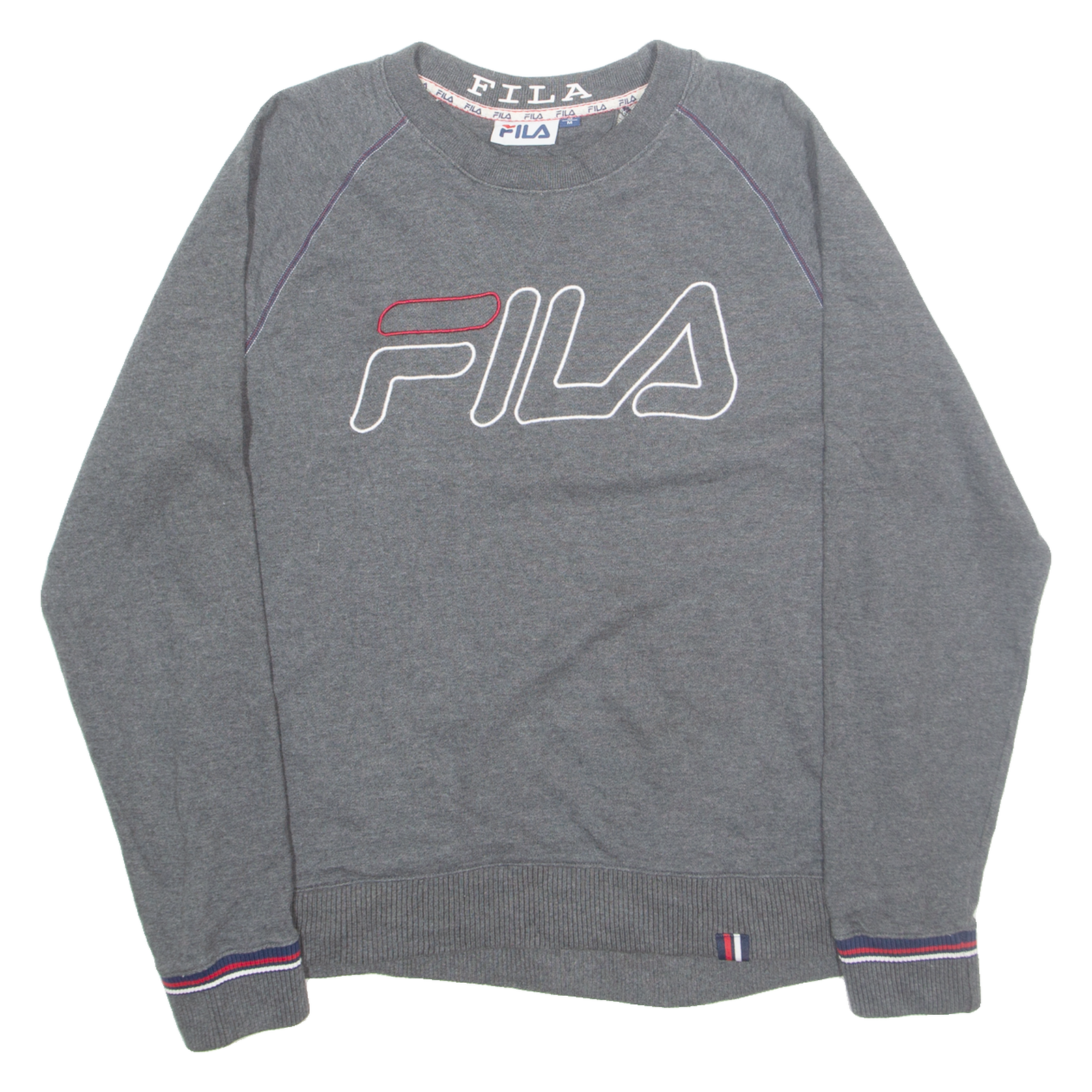 FILA Mens Sweatshirt Grey M Refurbished - N/A refurbished available on Cerqular