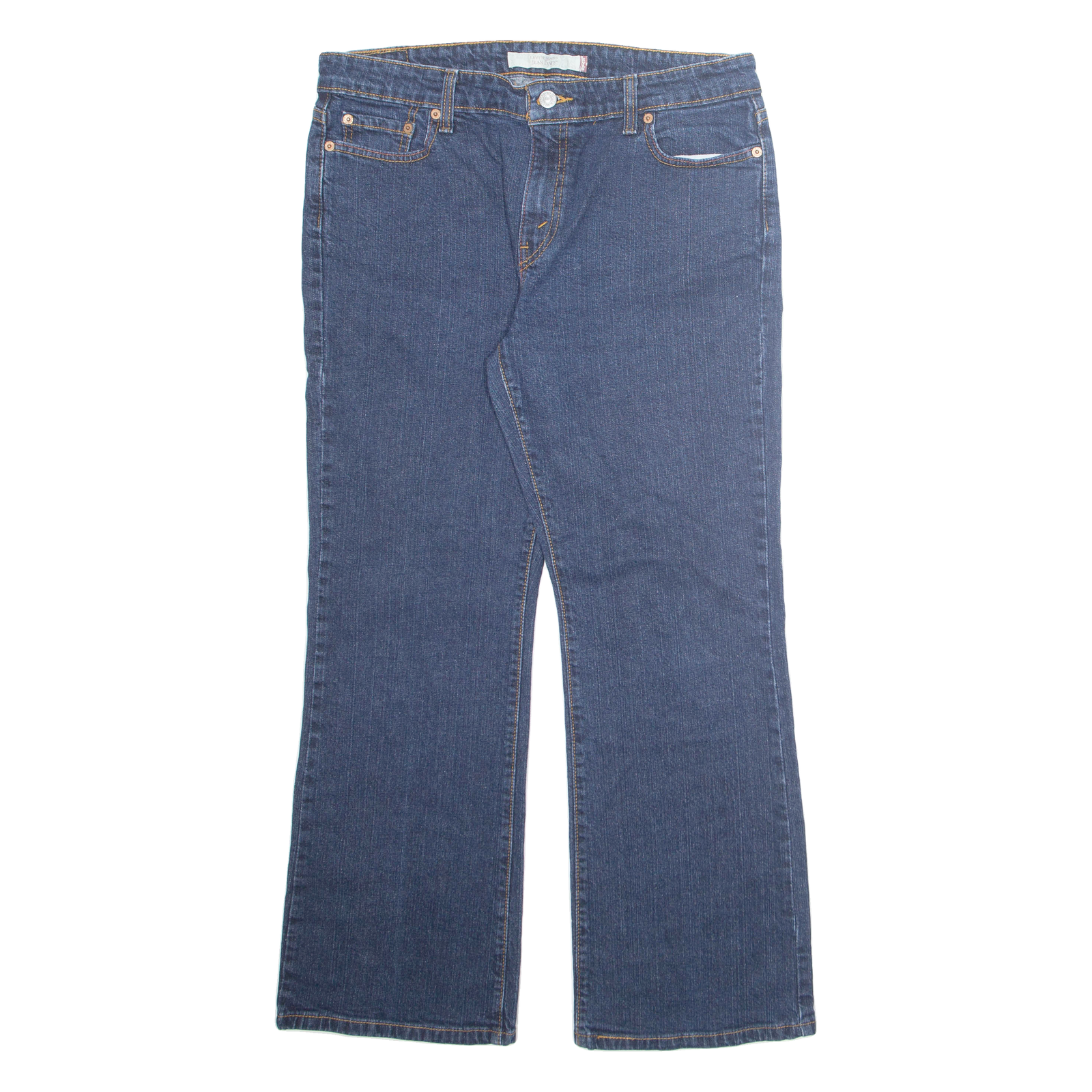 LEVI'S Womens Jeans Blue Regular Tapered W32 L27 Refurbished - N/A refurbished available on Cerqular