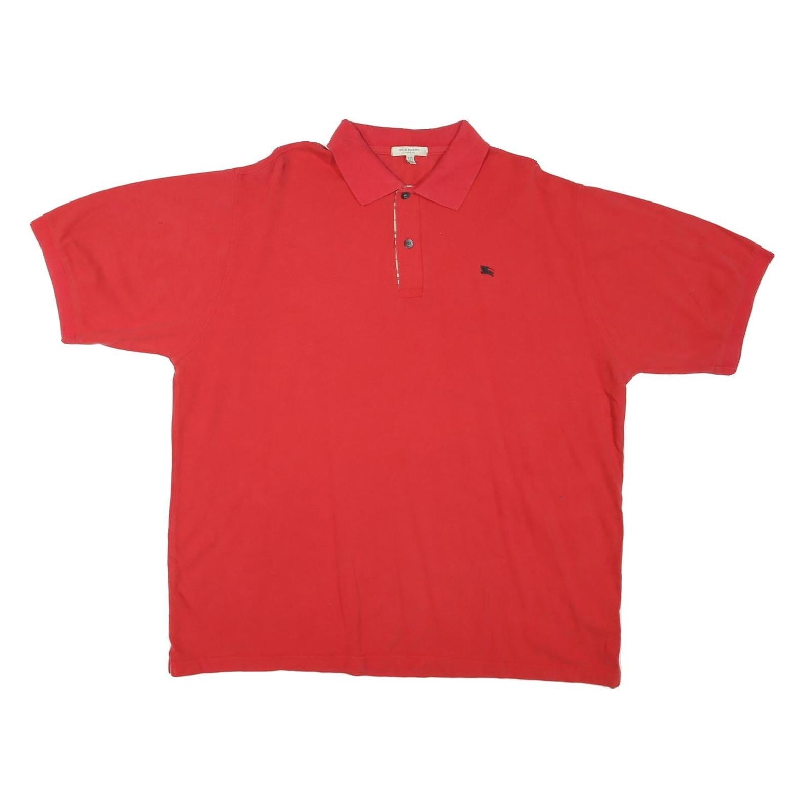 Buy BURBERRY Mens Red Polo Shirt 2XL Cotton Blend Short Sleeve Classic Fit Refurbished - $63.69 BURBERRY Mens Red Polo Shirt 2XL Cotton Blend Short Sleeve Classic Fit Refurbished - N/A refurbished available on Cerqular