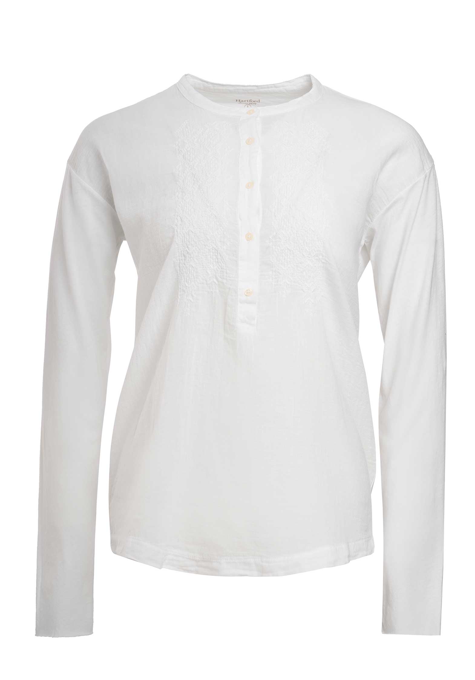 Blouse Turiafa Bdth500 01-White | Color: 01 WHITE | Size: 1-S Refurbished - N/A (I could not find a well-known brand with this name refurbished available on Cerqular