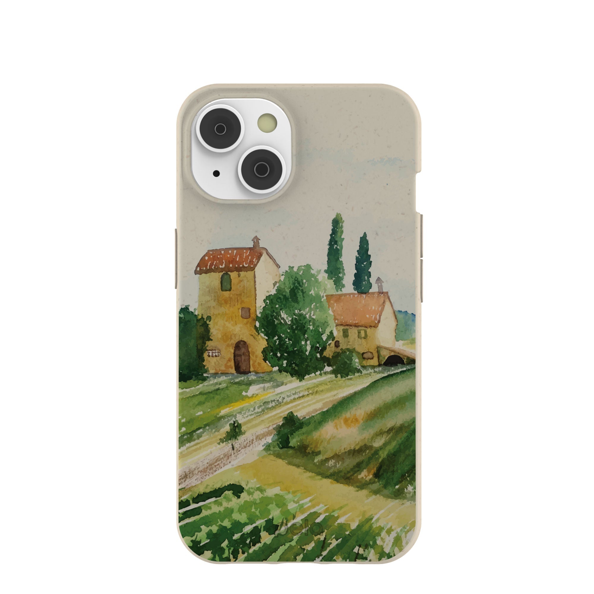 London Fog Grape Views iPhone 14/16e Case Refurbished - Pela Case refurbished available on Cerqular