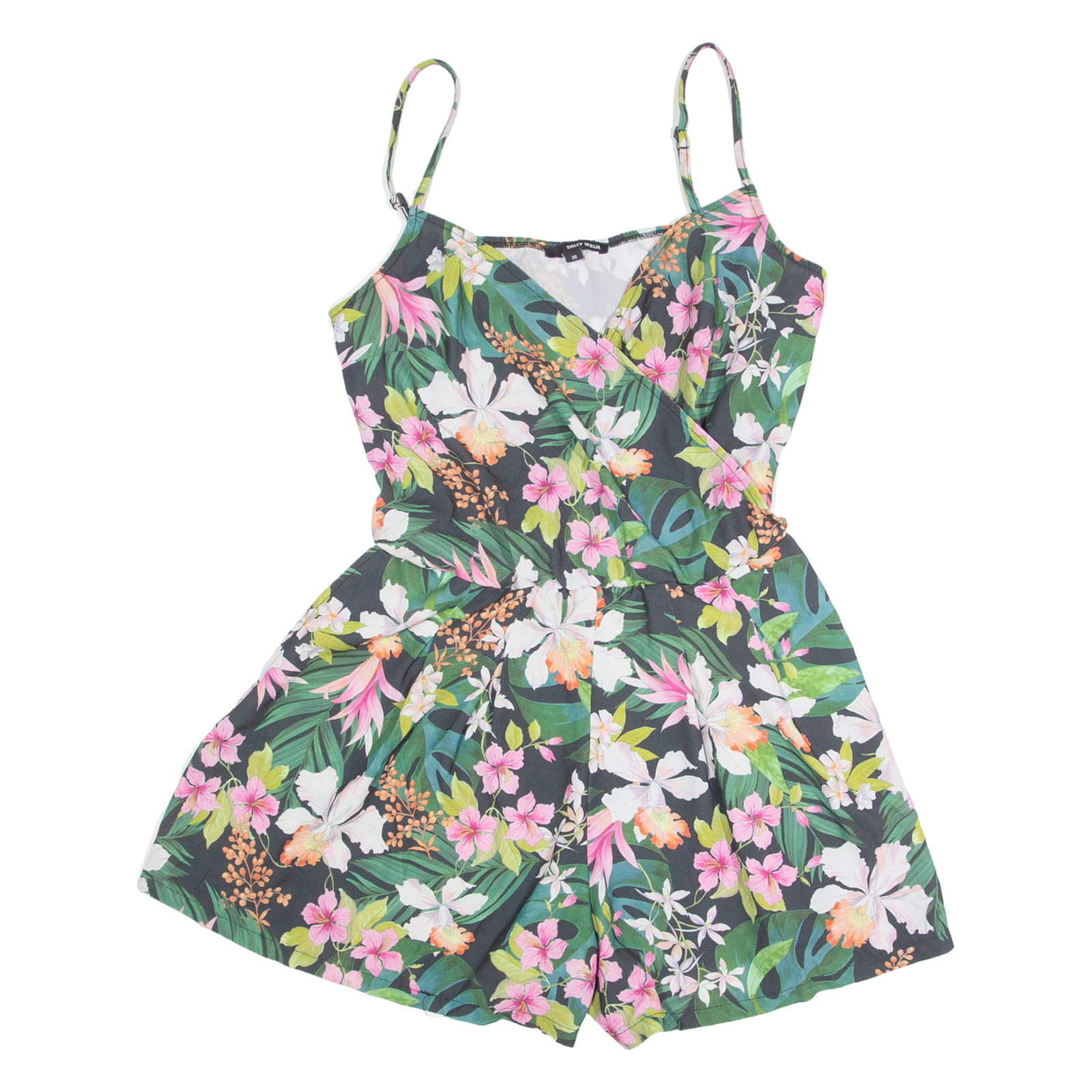 Buy TALLY WEIJL Womens Playsuit Black Floral Wide-Leg S Refurbished - $27.29 TALLY WEIJL Womens Playsuit Black Floral Wide-Leg S Refurbished - N/A refurbished available on Cerqular