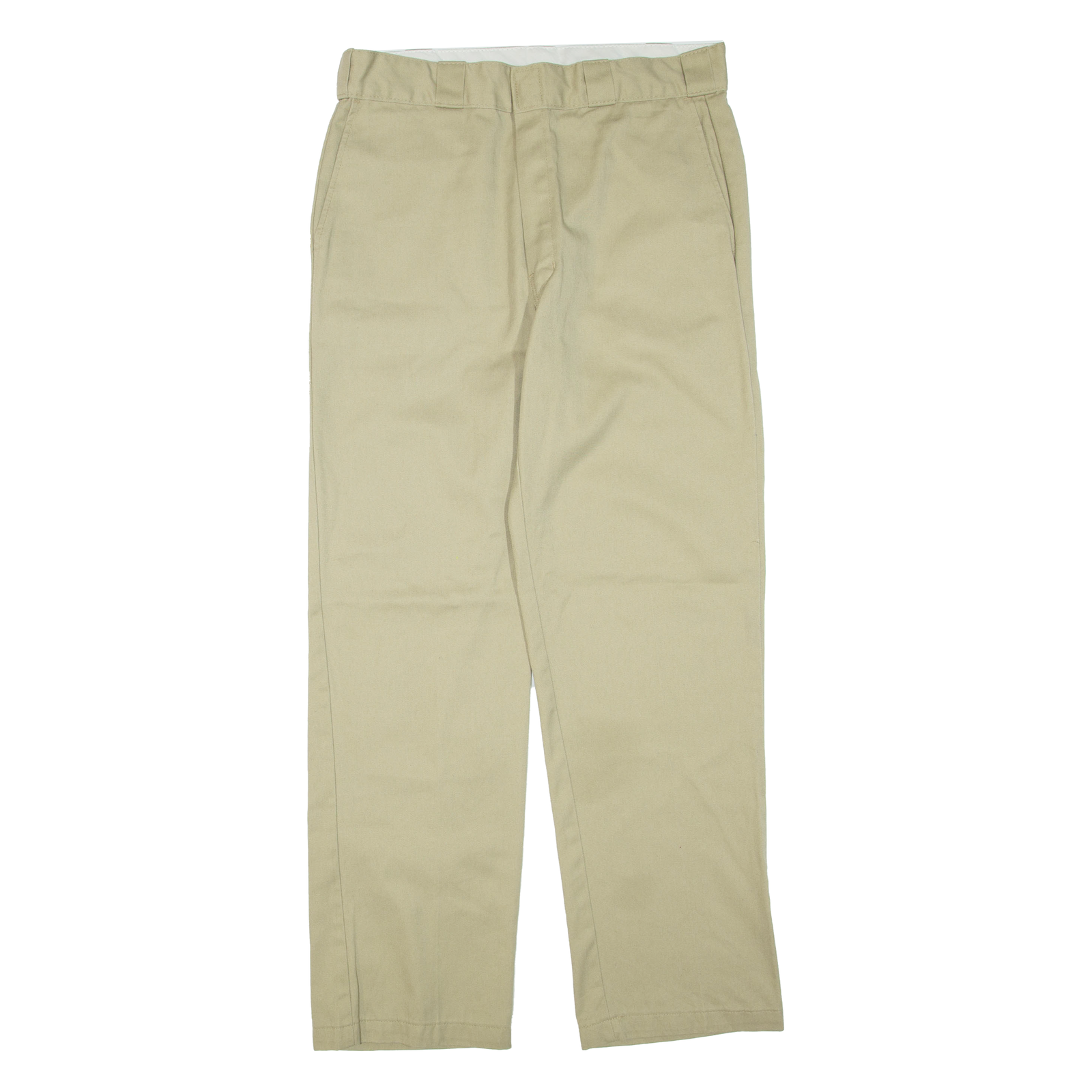 DICKIES Mens Trousers Beige Regular Straight W32 L31 Refurbished - N/A refurbished available on Cerqular